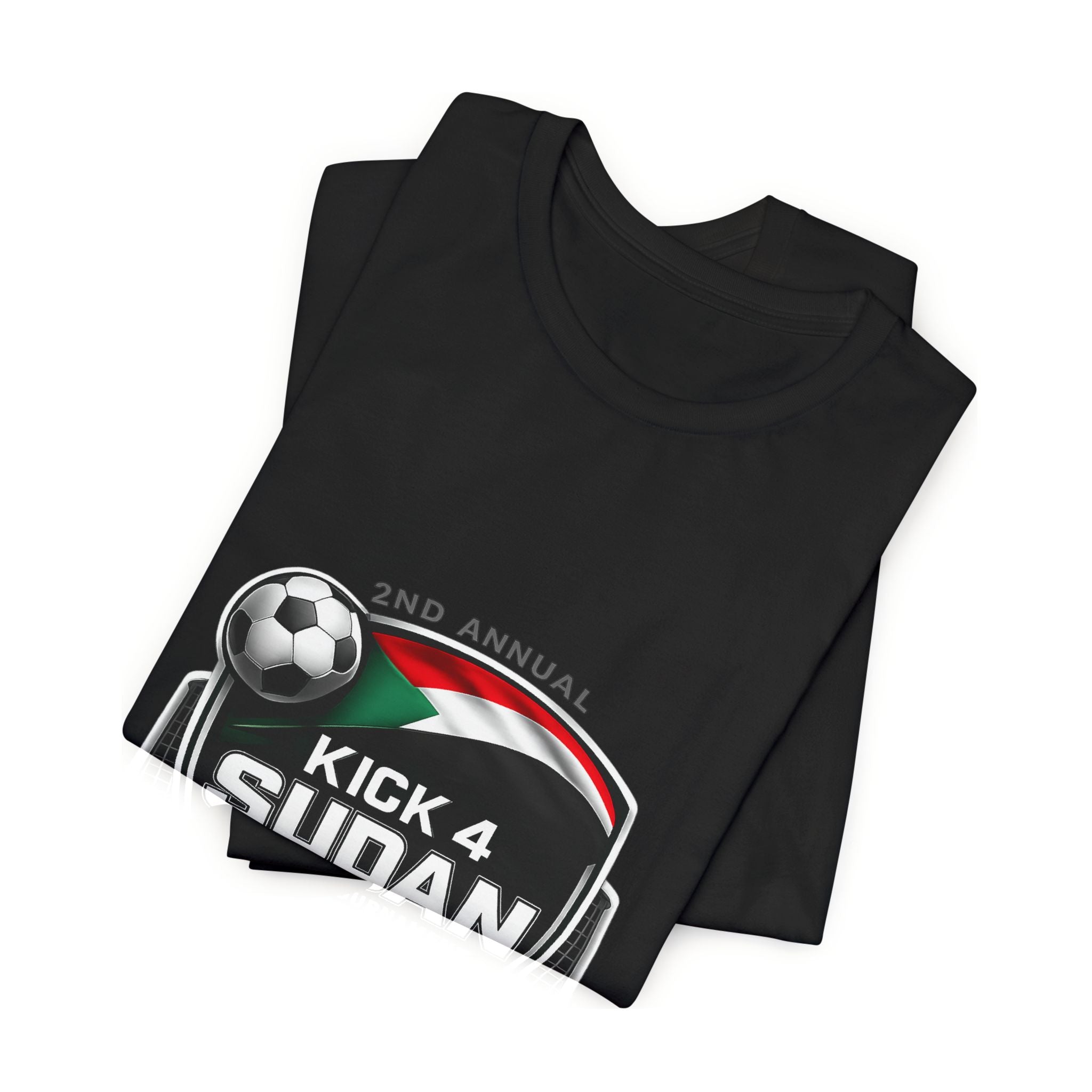 Kick 4 Sudan Unity Crest Short Sleeve Tee