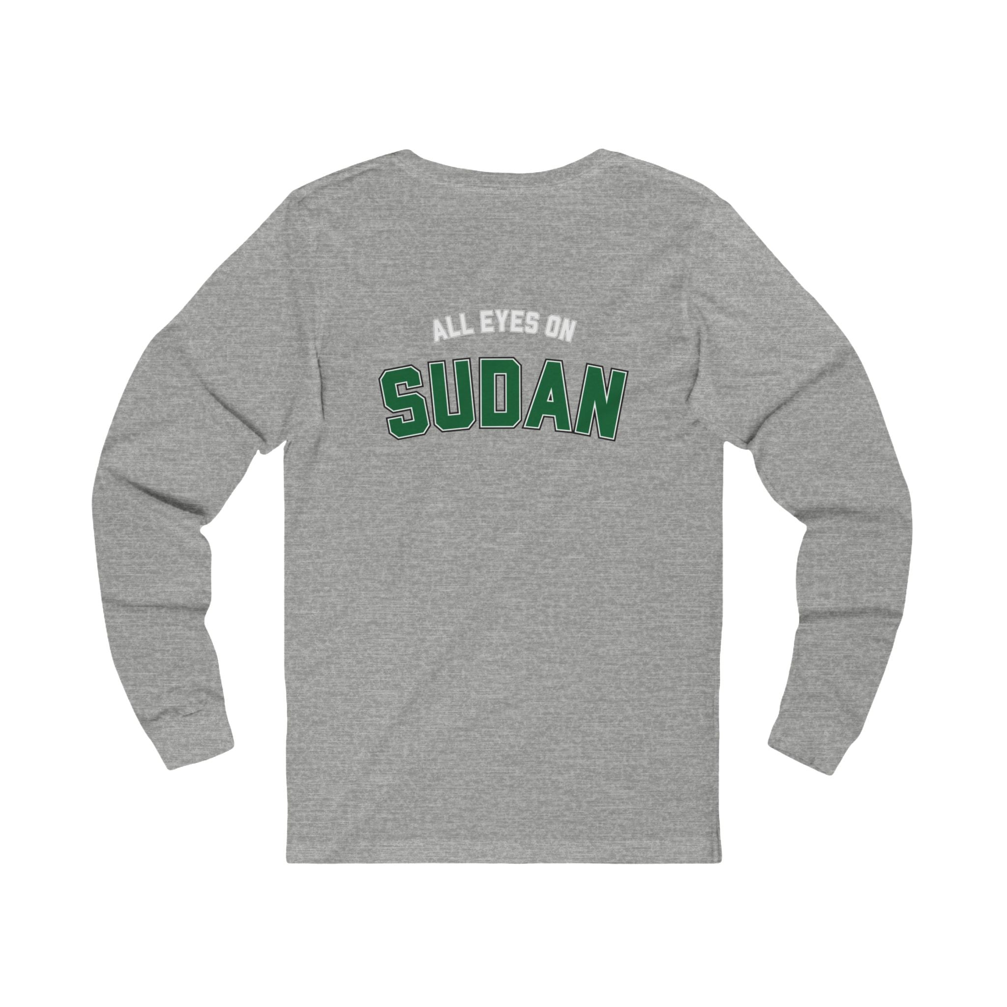 Kick 4 Sudan Victory Shield Long Sleeve Tee
