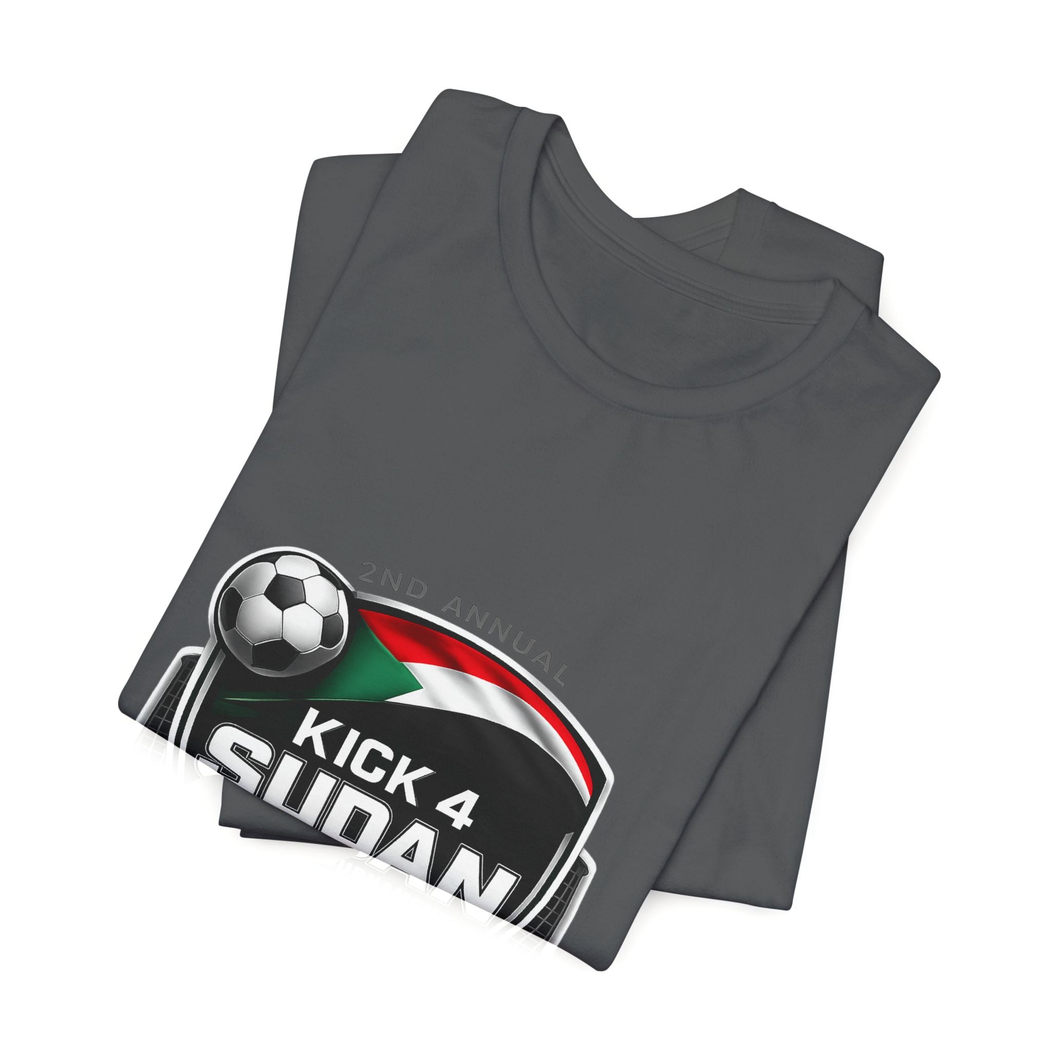 Kick 4 Sudan Unity Crest Short Sleeve Tee
