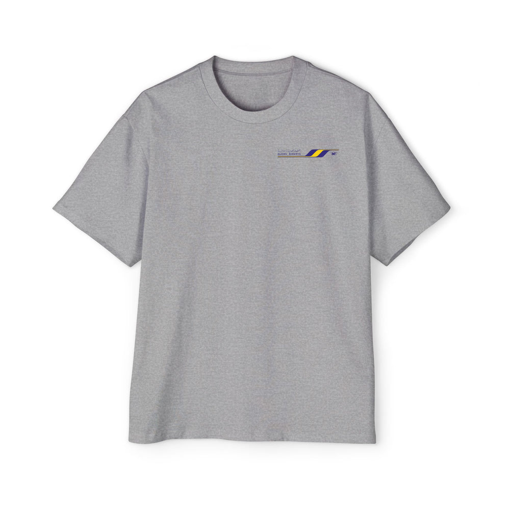 Sudan Airways Unisex Heavy Oversized Tee