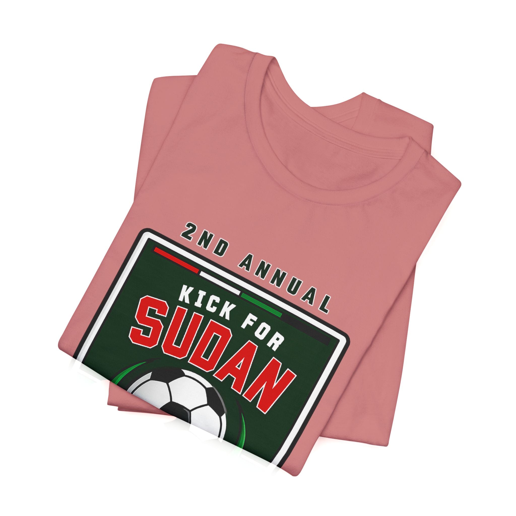 Kick 4 Sudan Victory Shield  Short Sleeve Tee