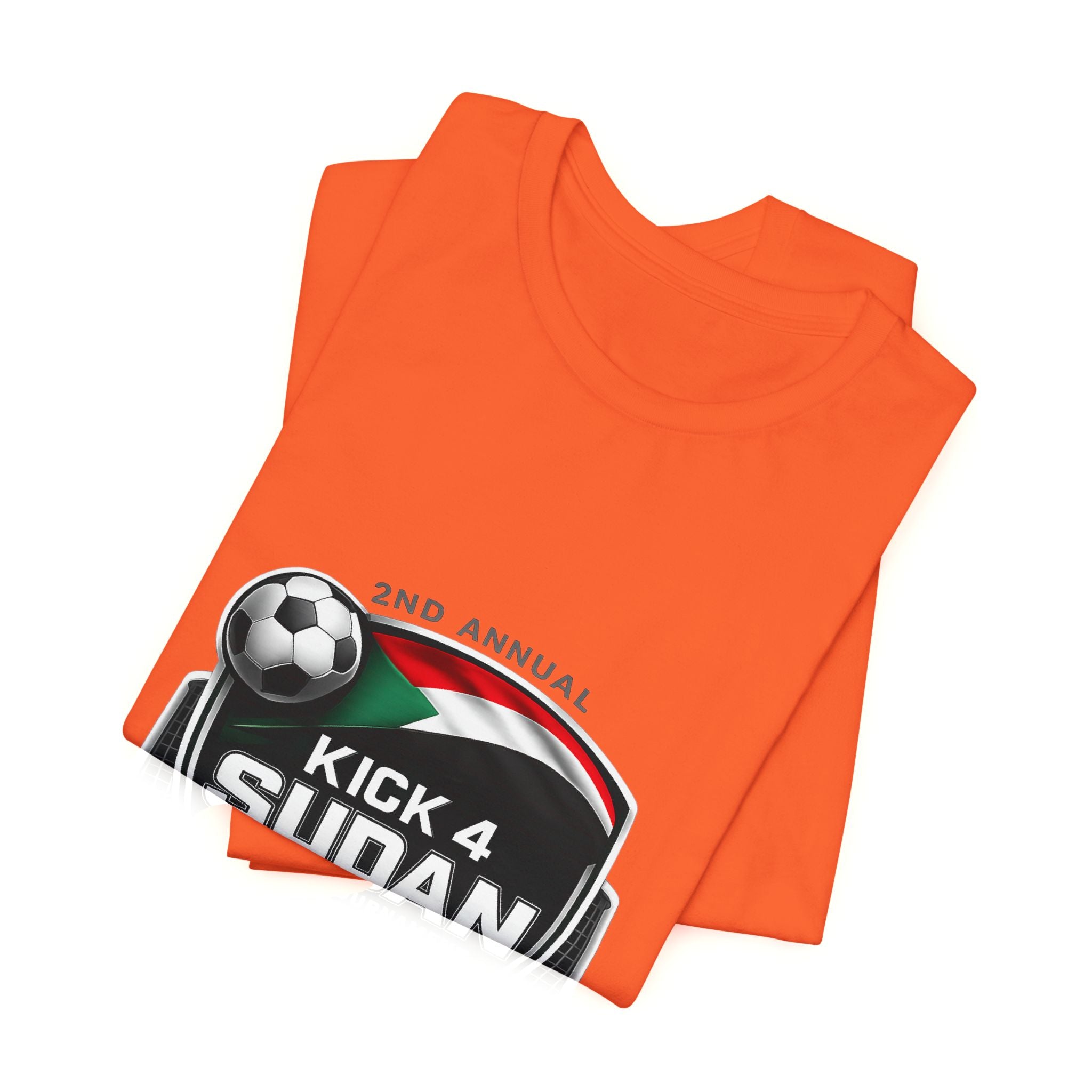 Kick 4 Sudan Unity Crest Short Sleeve Tee