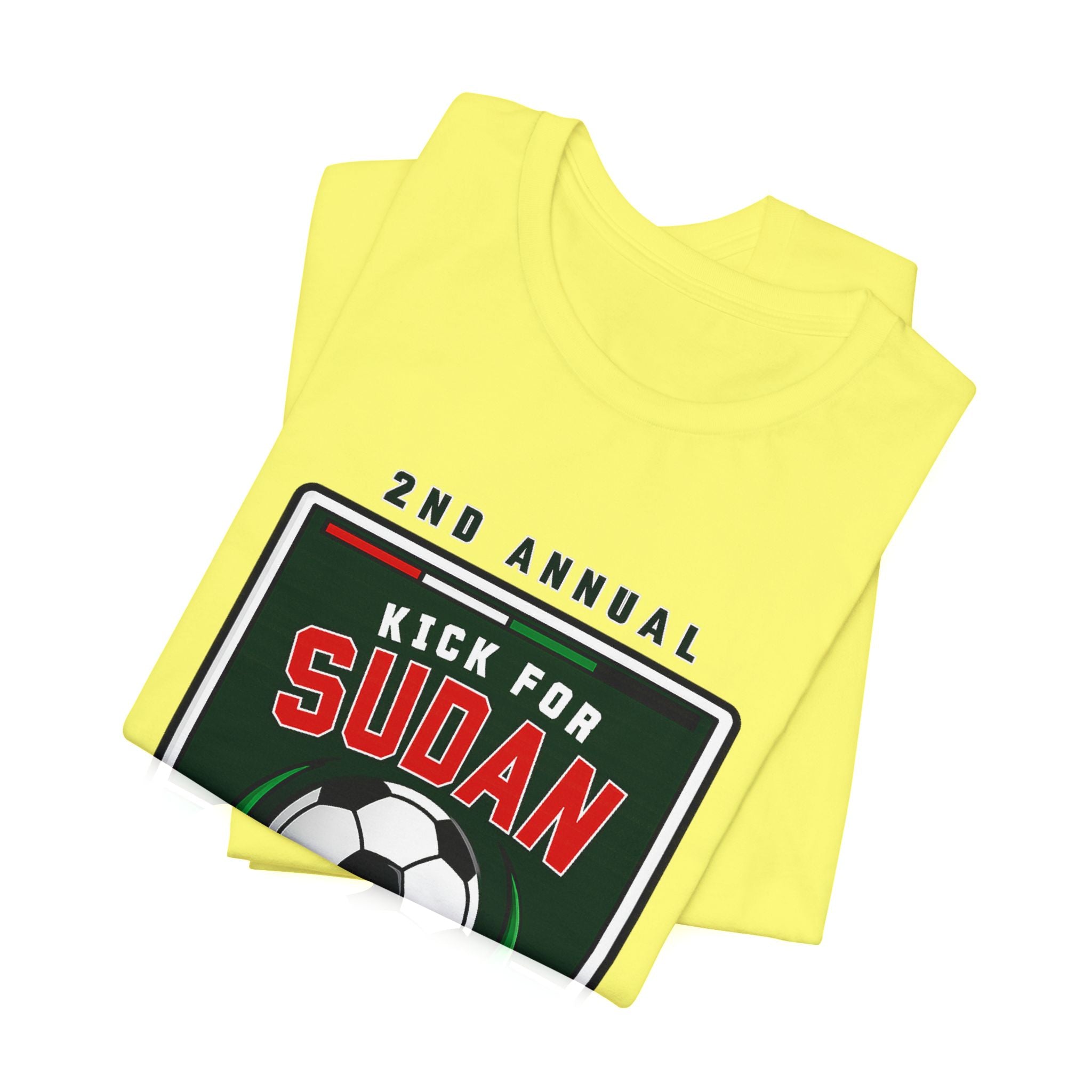 Kick 4 Sudan Victory Shield  Short Sleeve Tee