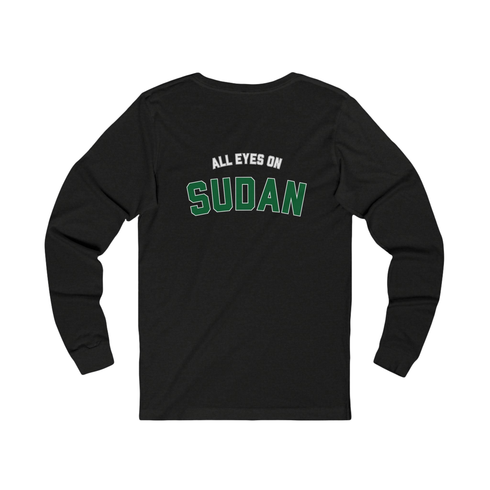 Kick 4 Sudan Victory Shield Long Sleeve Tee