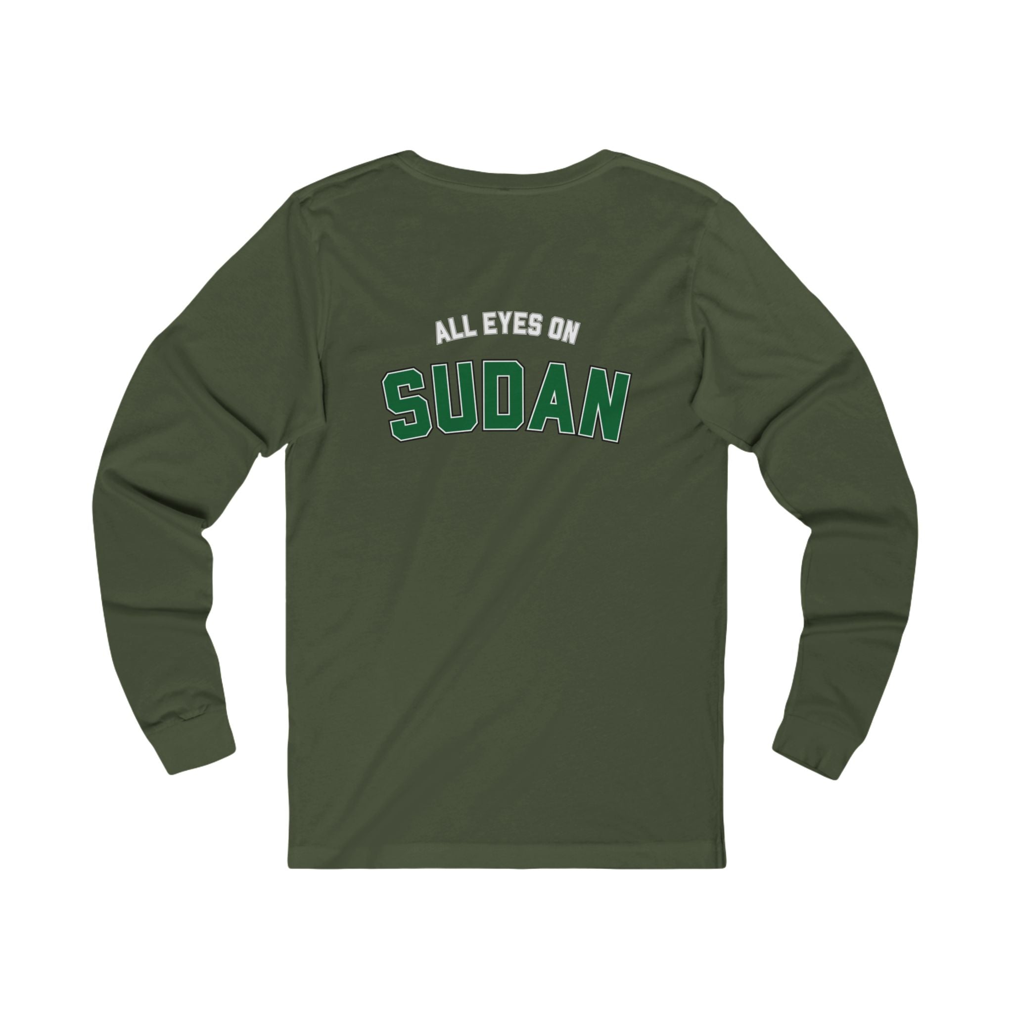 Kick 4 Sudan Victory Shield Long Sleeve Tee