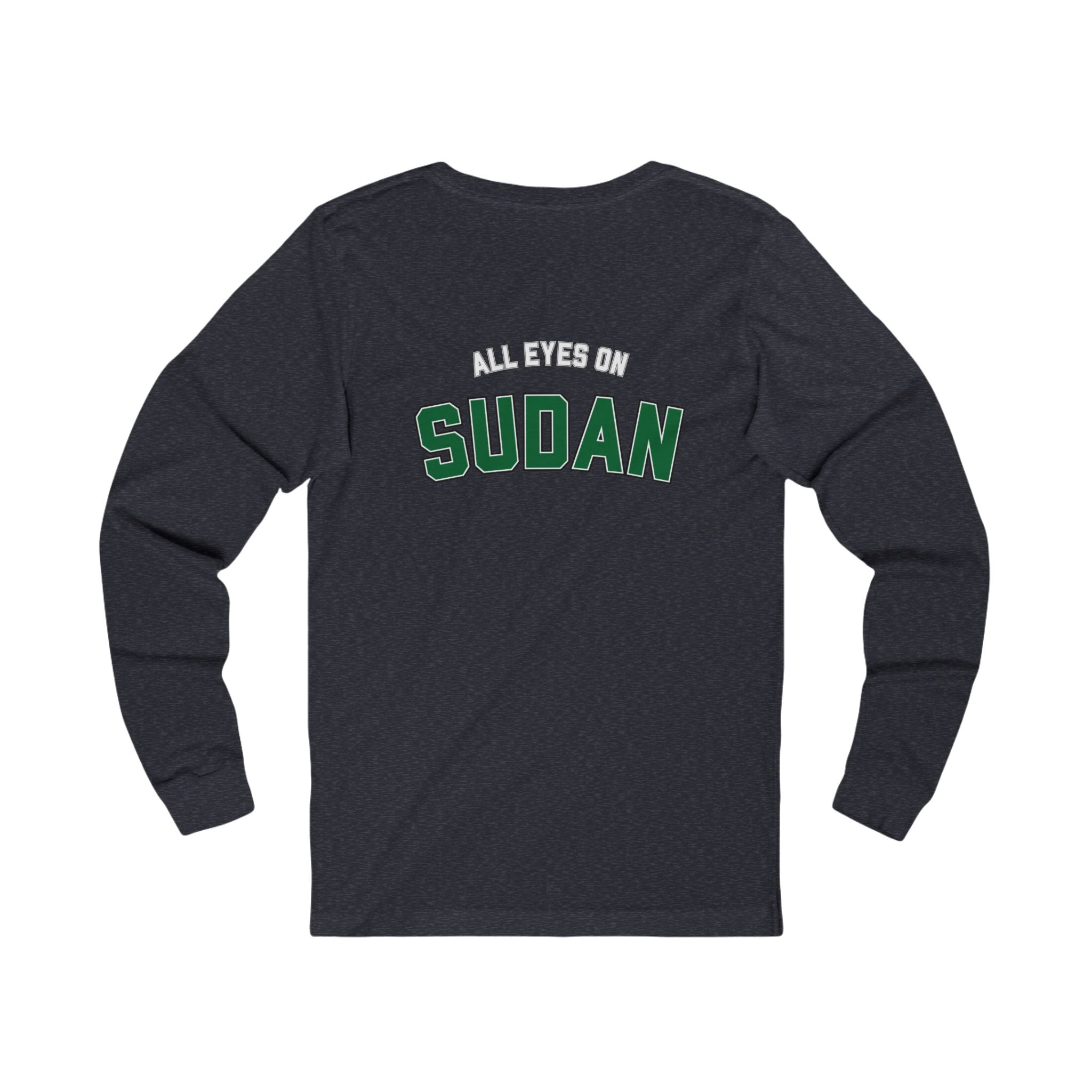Kick 4 Sudan Victory Shield Long Sleeve Tee