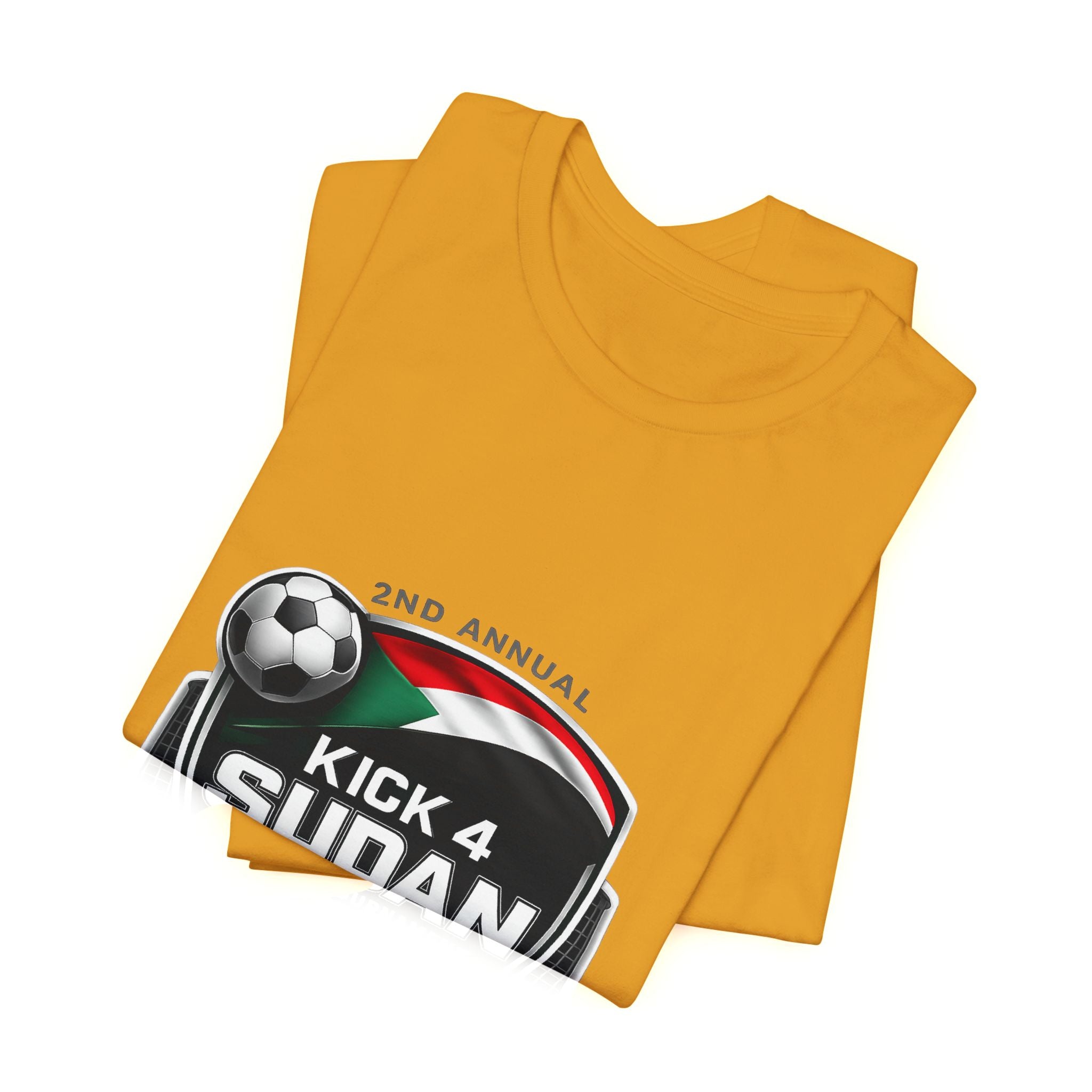 Kick 4 Sudan Unity Crest Short Sleeve Tee