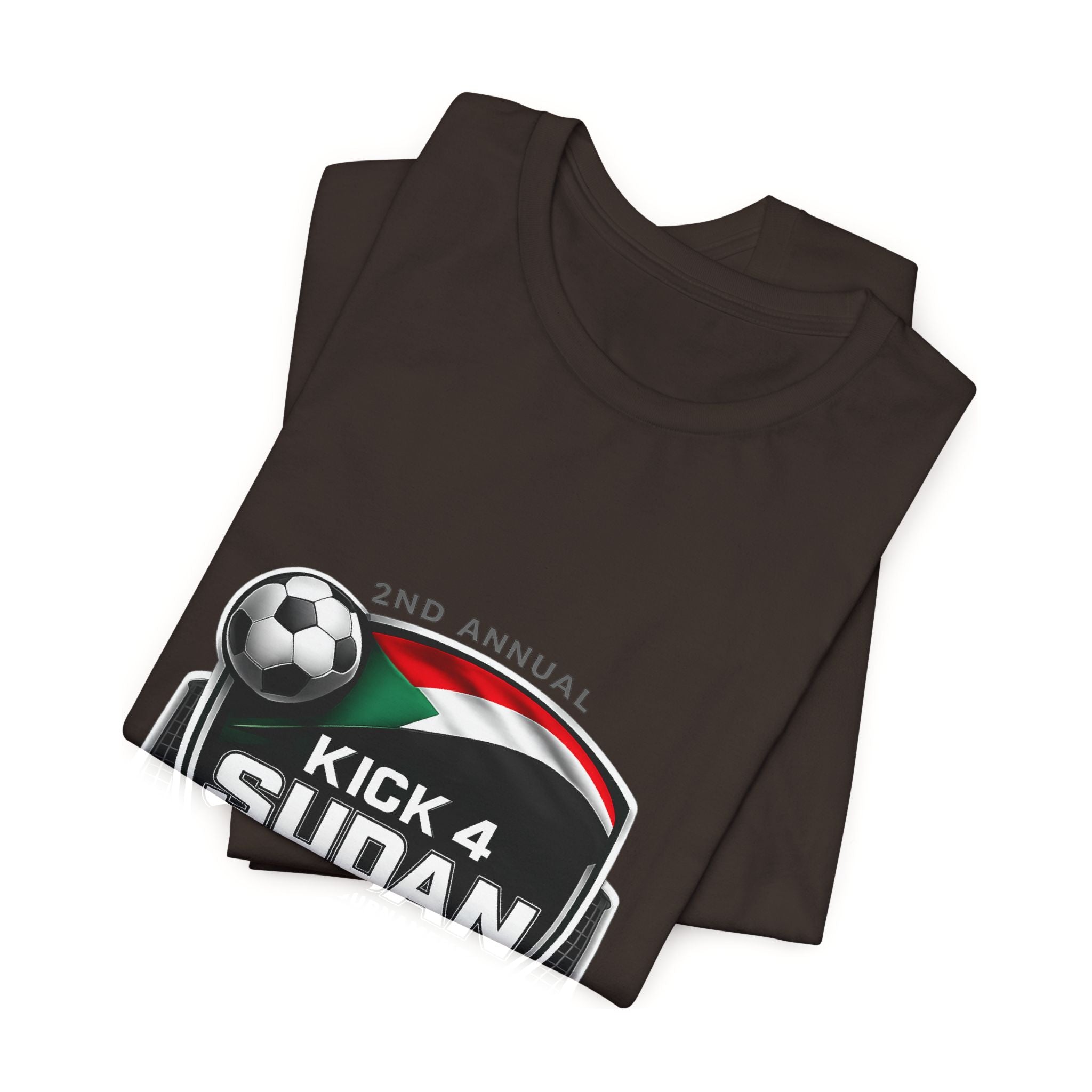 Kick 4 Sudan Unity Crest Short Sleeve Tee