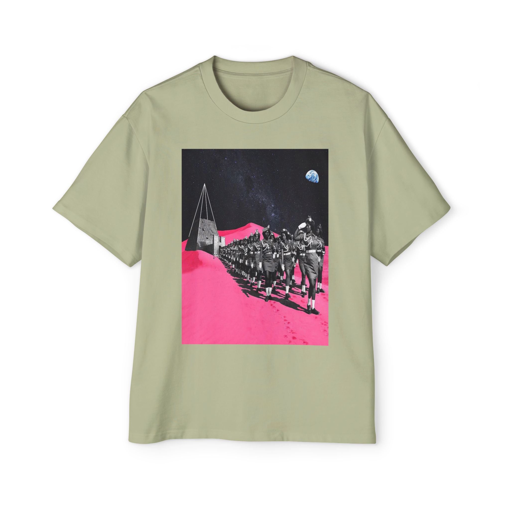 Sudan Women's Army Unisex Heavy Oversized Tee