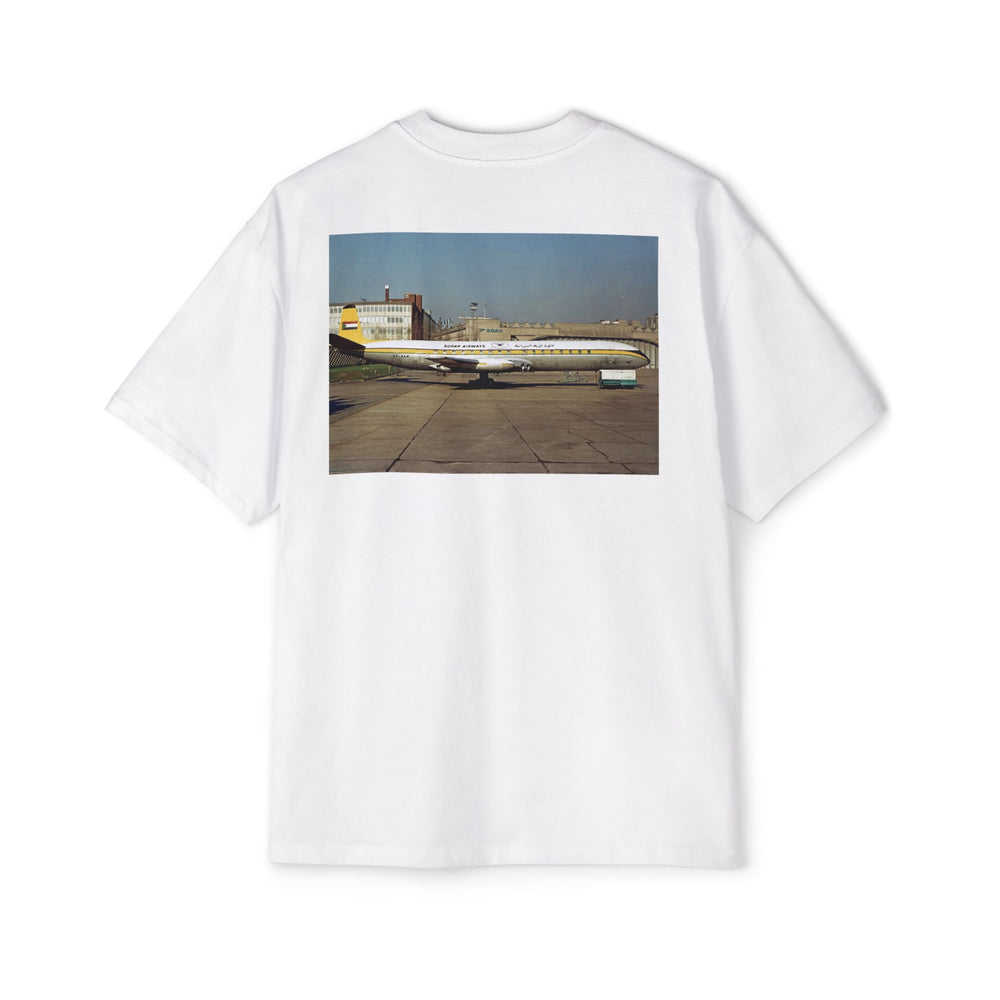 Sudan Airways Unisex Heavy Oversized Tee