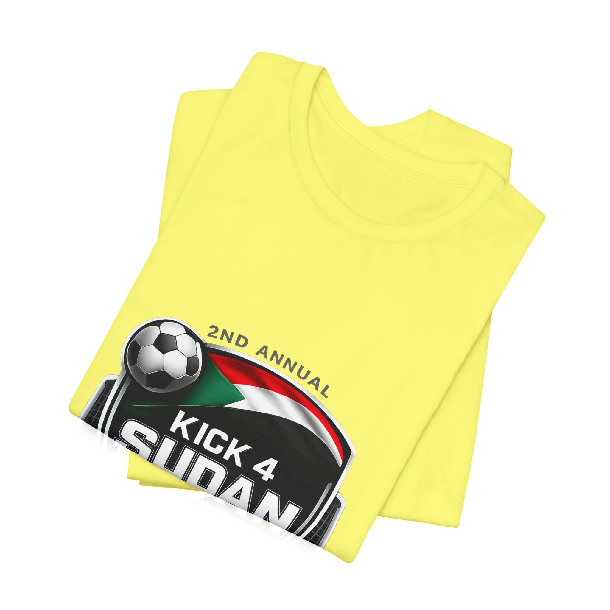 Kick 4 Sudan Unity Crest Short Sleeve Tee