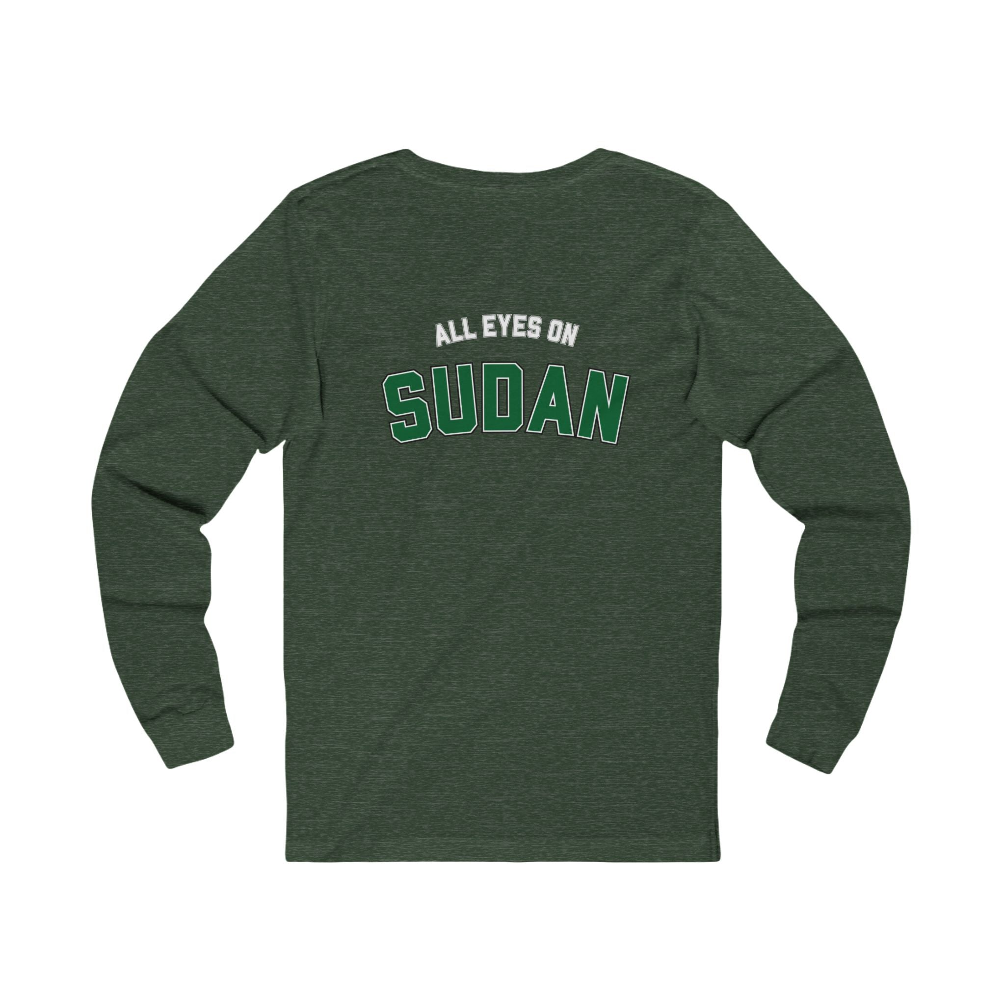 Kick 4 Sudan Victory Shield Long Sleeve Tee