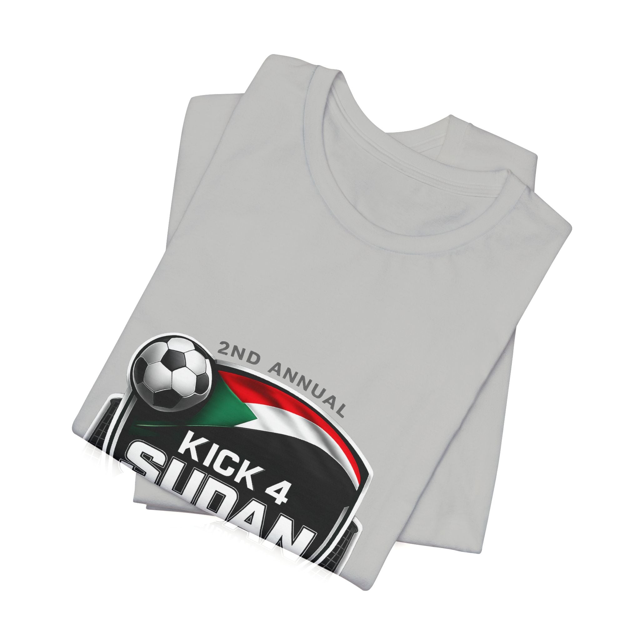 Kick 4 Sudan Unity Crest Short Sleeve Tee