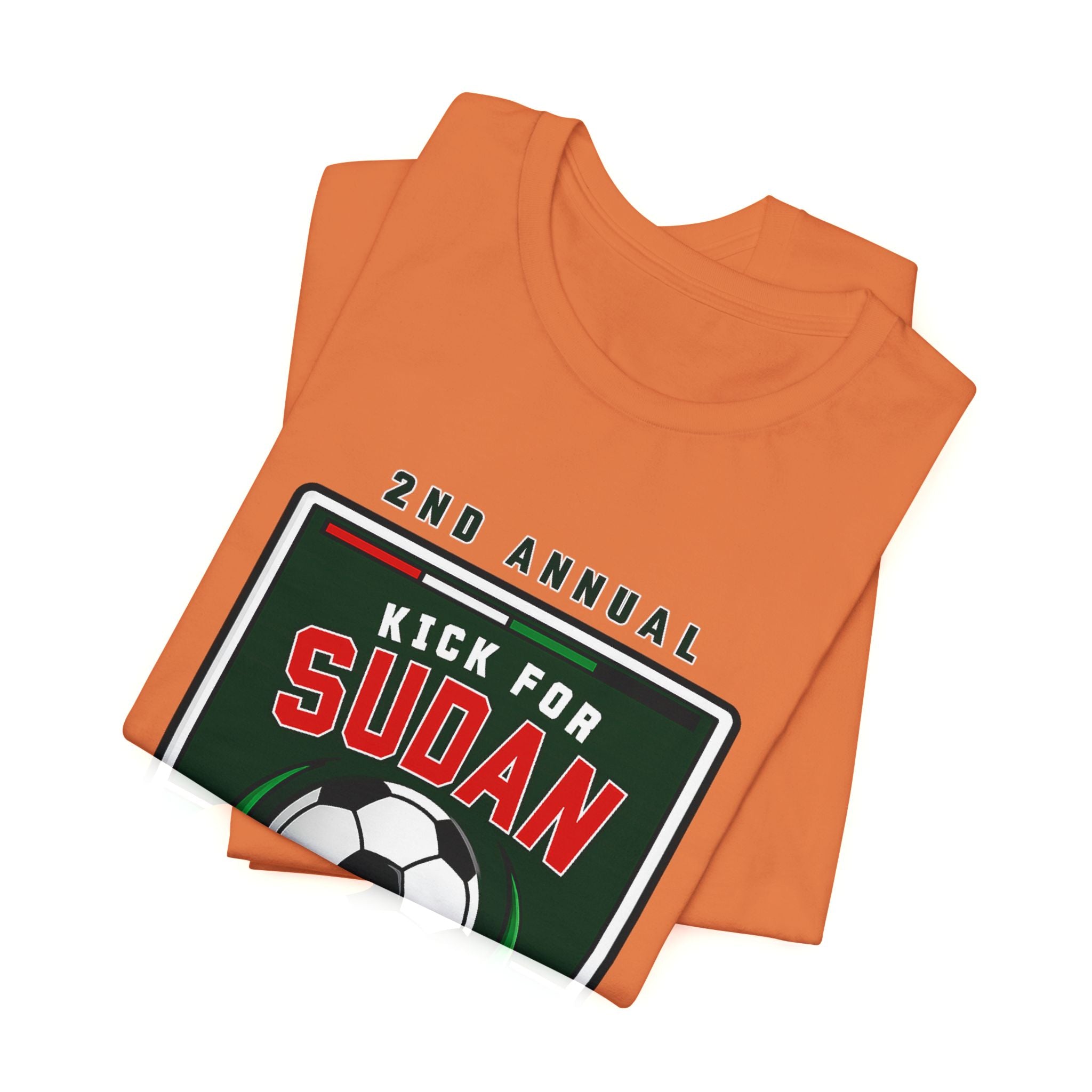 Kick 4 Sudan Victory Shield  Short Sleeve Tee