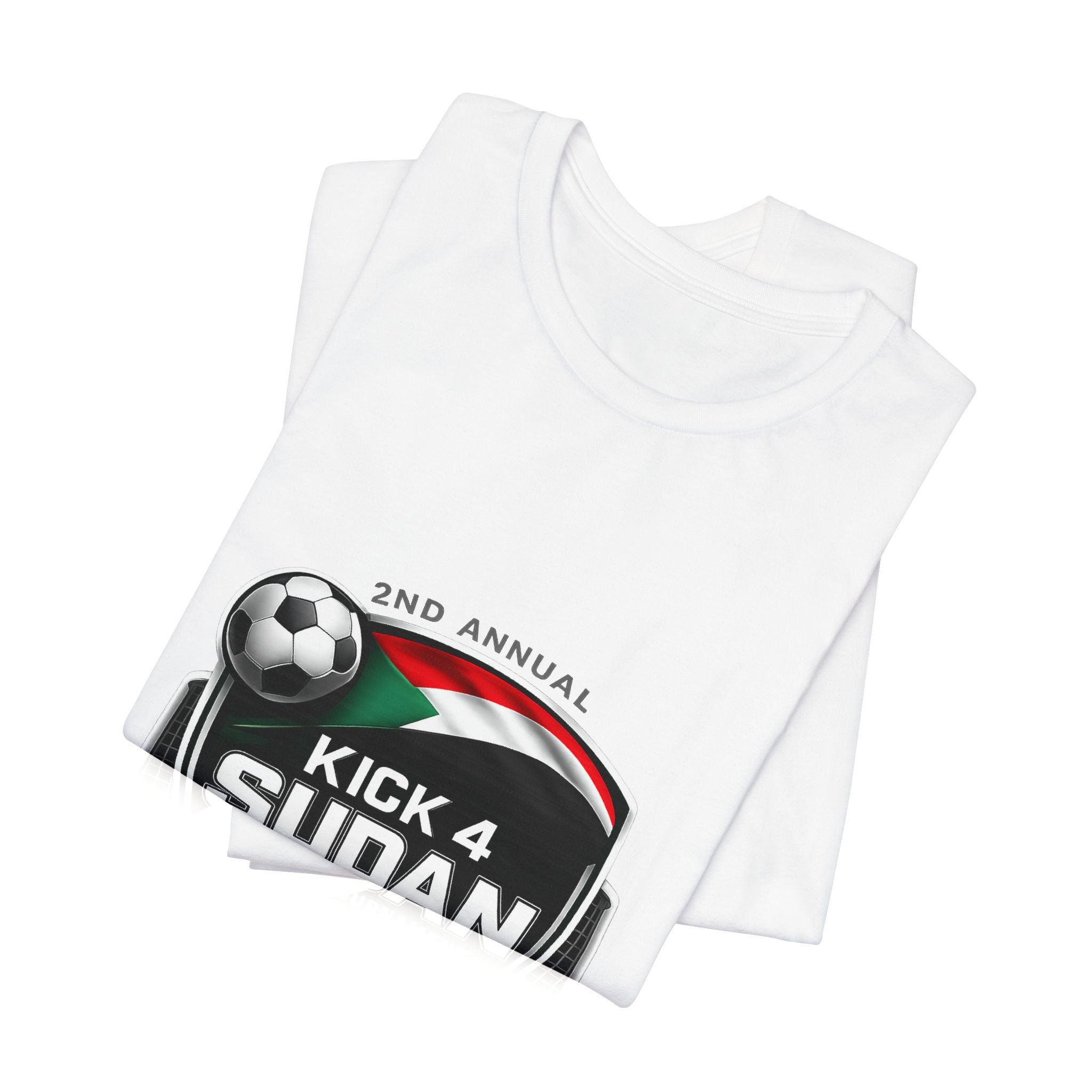 Kick 4 Sudan Unity Crest Short Sleeve Tee