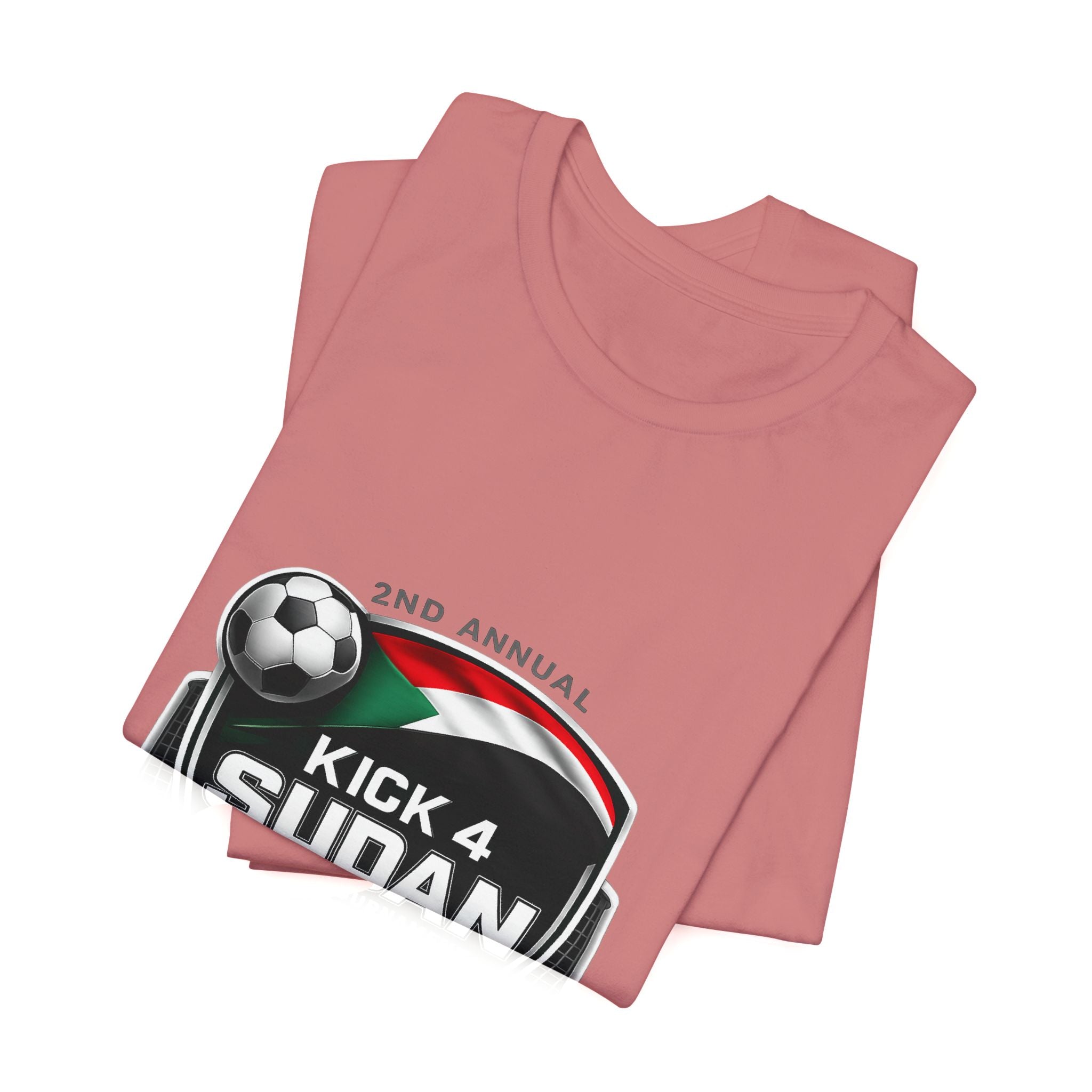 Kick 4 Sudan Unity Crest Short Sleeve Tee