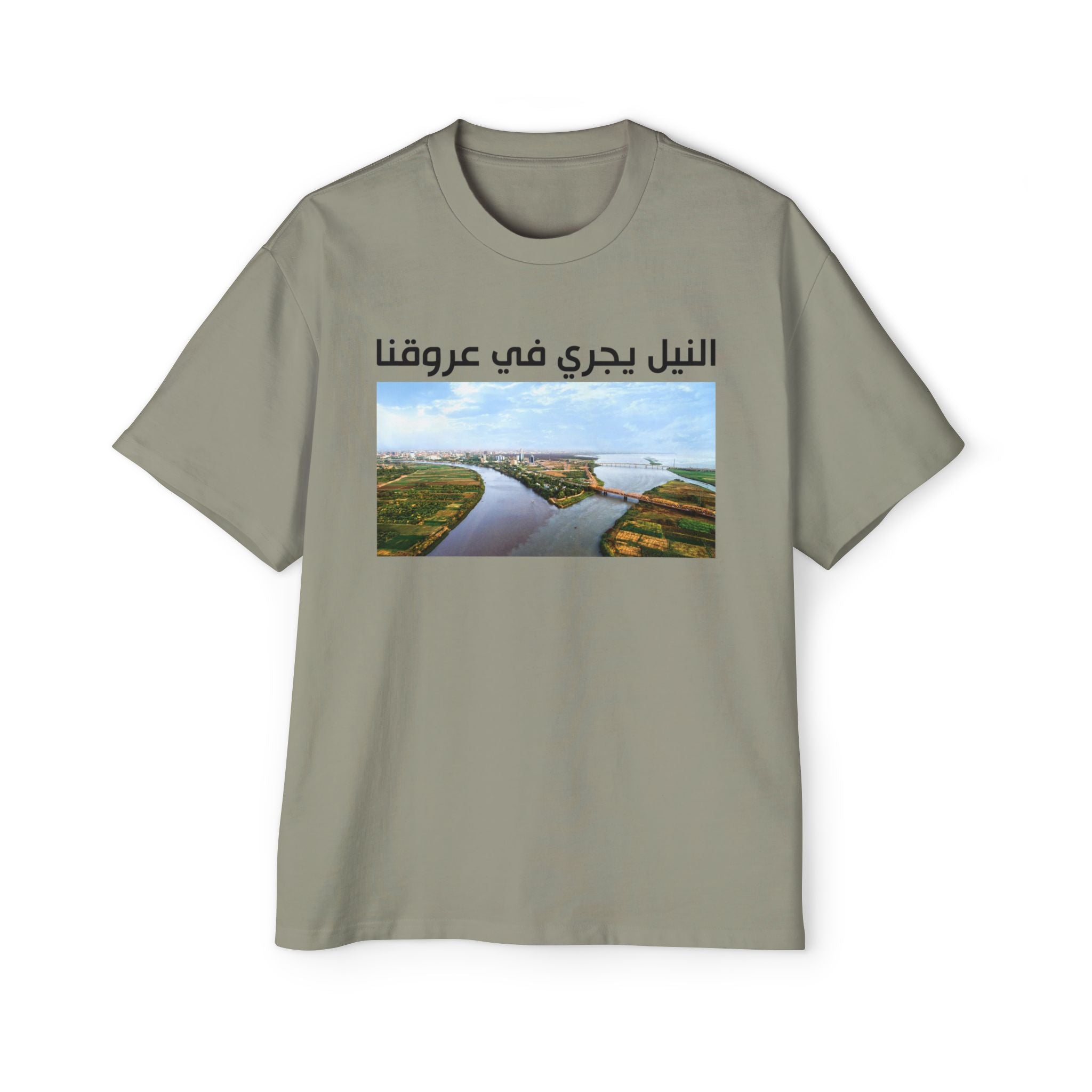 The Nile Unisex Heavy Oversized Tee