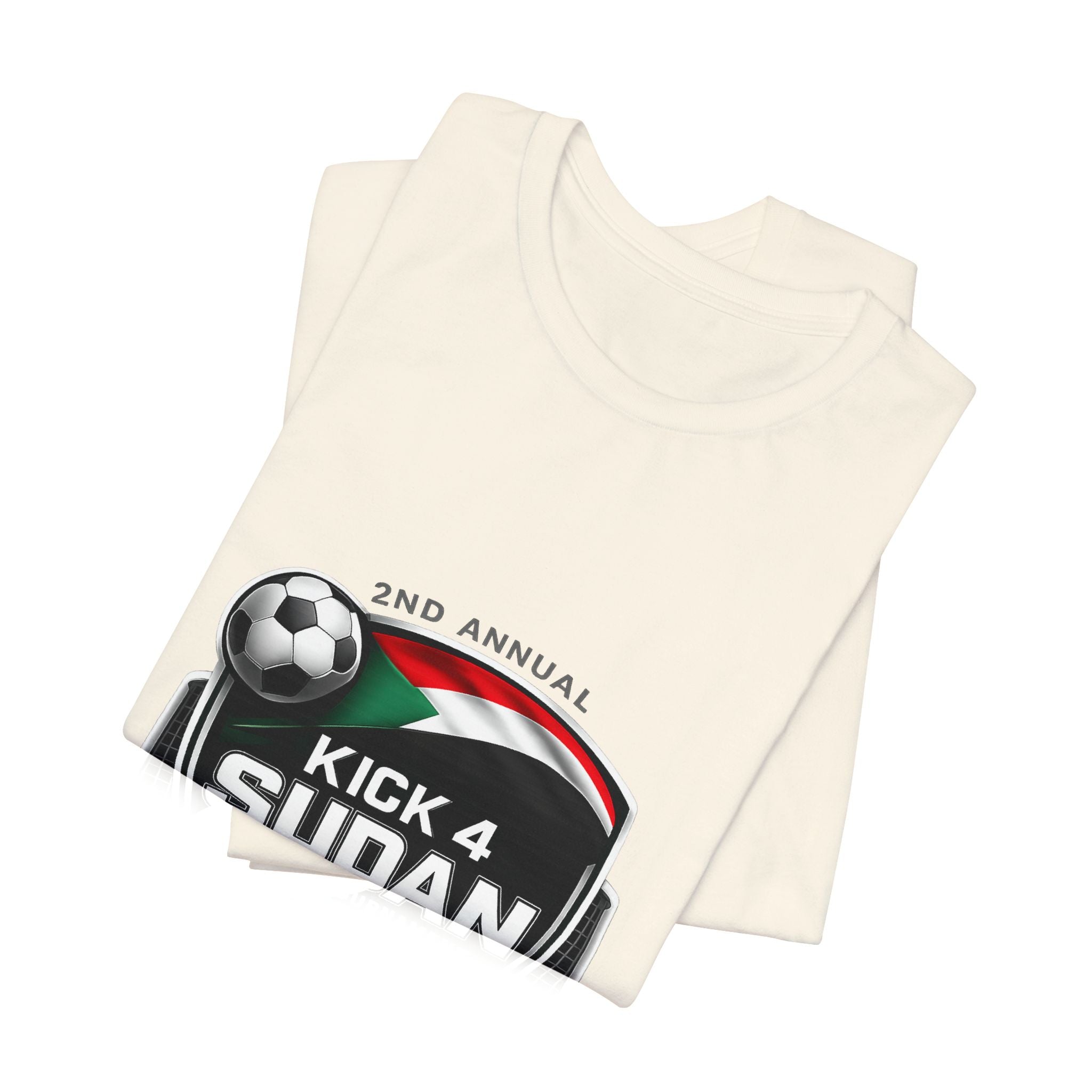 Kick 4 Sudan Unity Crest Short Sleeve Tee