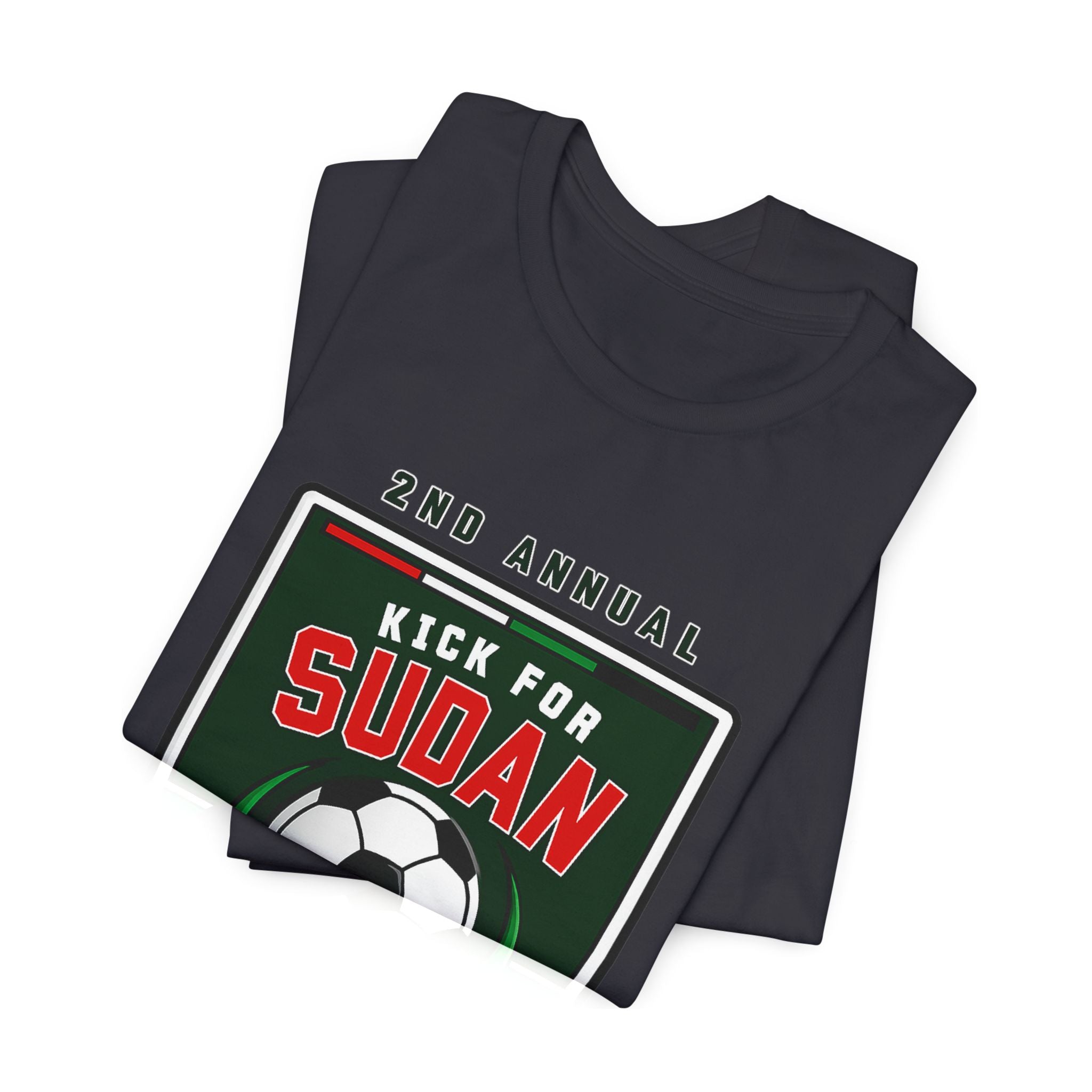 Kick 4 Sudan Victory Shield  Short Sleeve Tee
