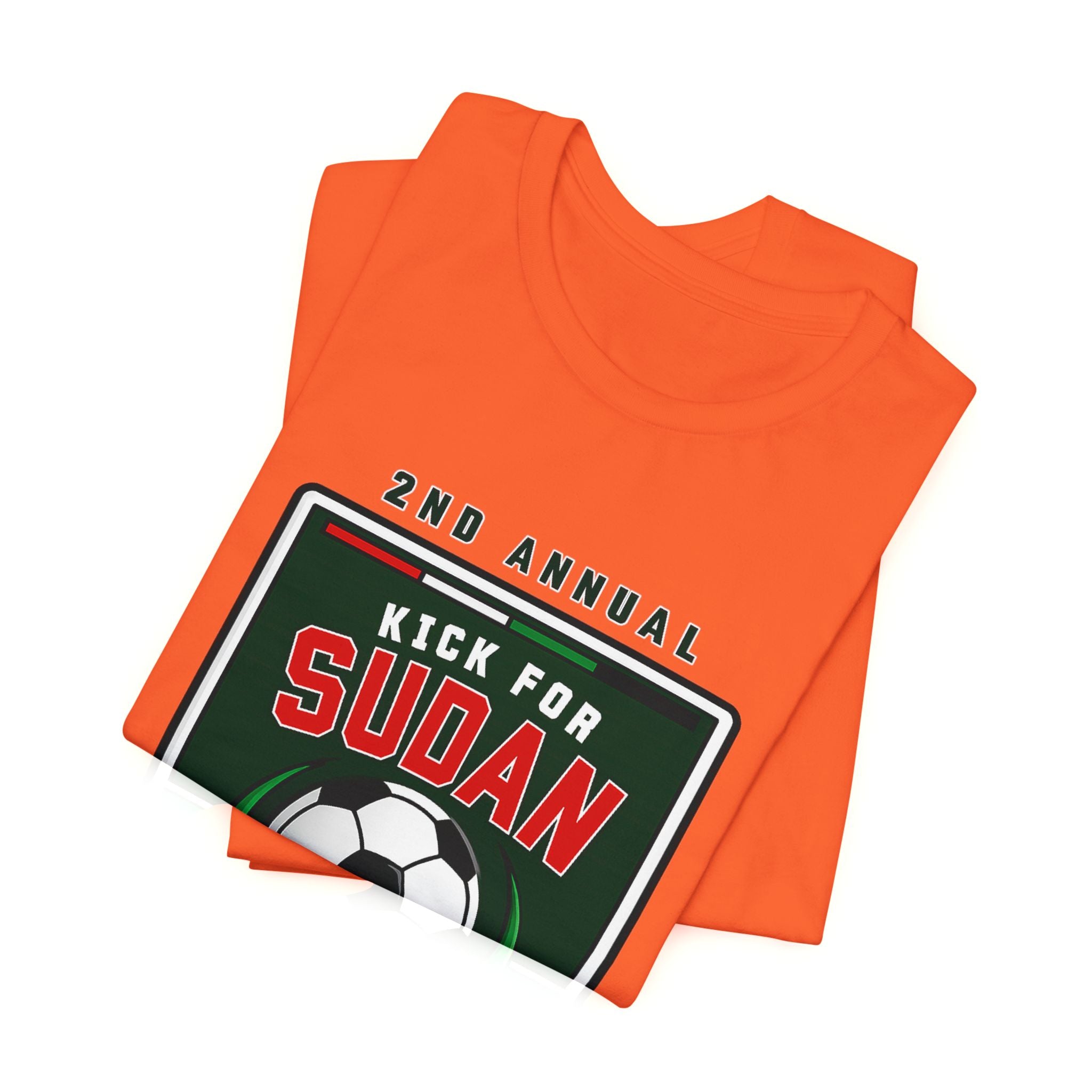 Kick 4 Sudan Victory Shield  Short Sleeve Tee