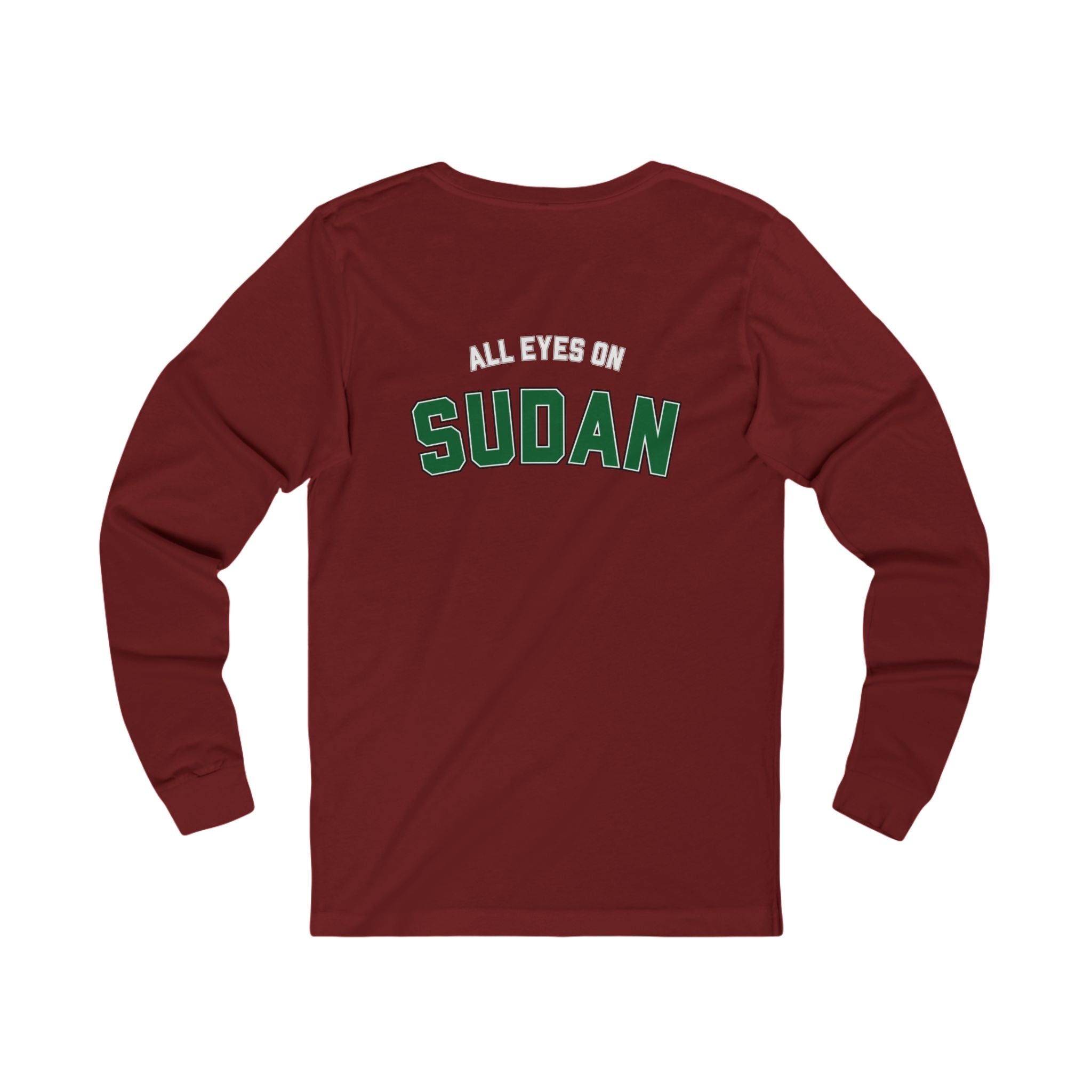 Kick 4 Sudan Victory Shield Long Sleeve Tee