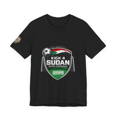 Kick 4 Sudan Unity Crest Short Sleeve Tee