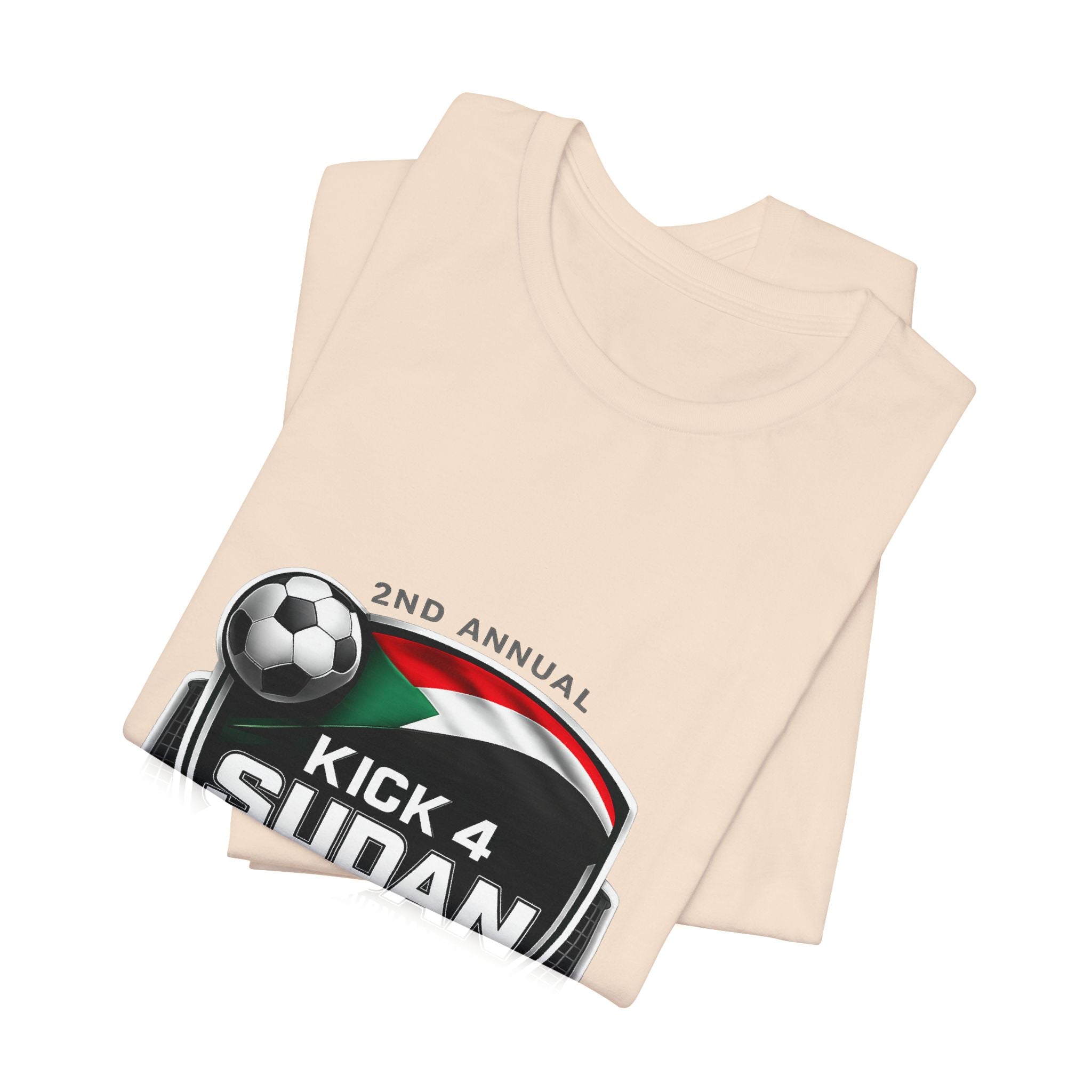 Kick 4 Sudan Unity Crest Short Sleeve Tee