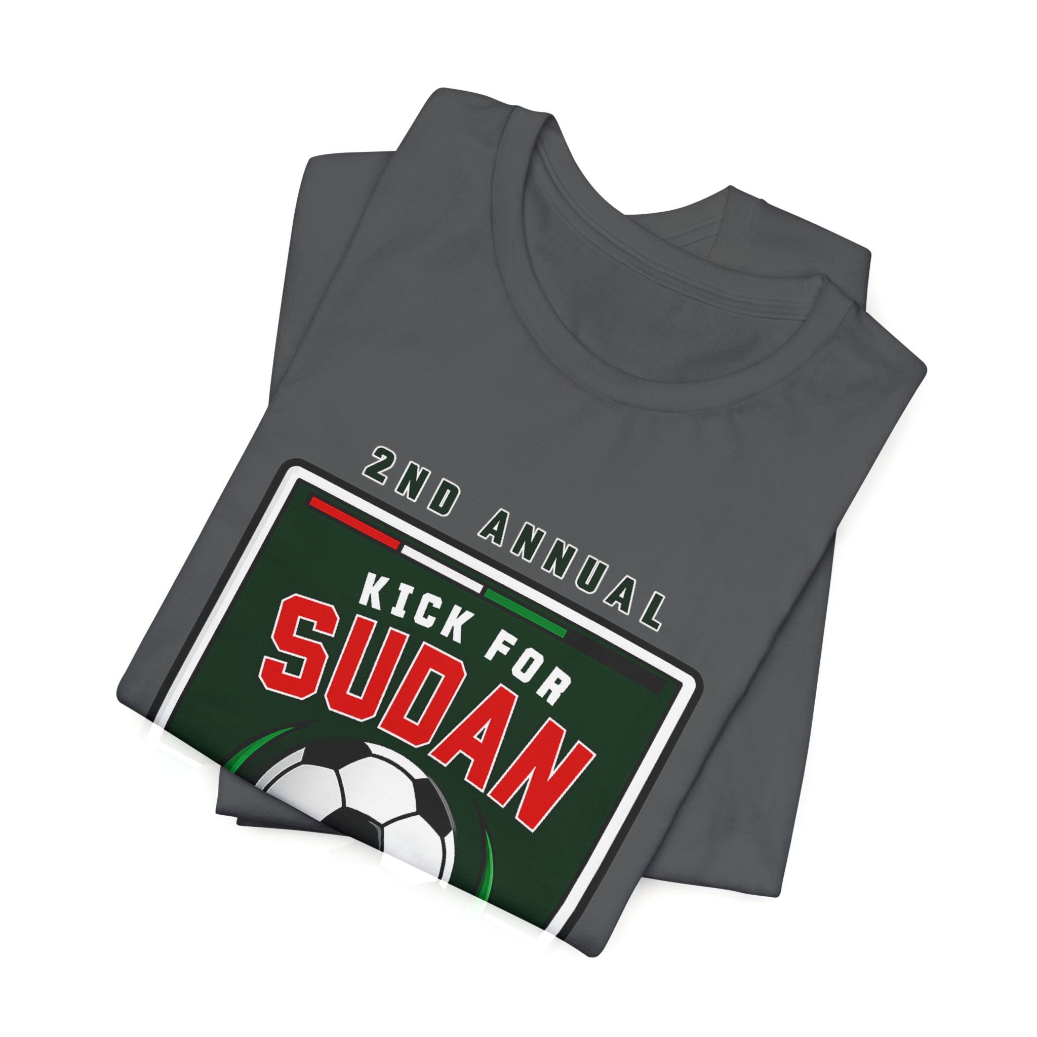 Kick 4 Sudan Victory Shield  Short Sleeve Tee