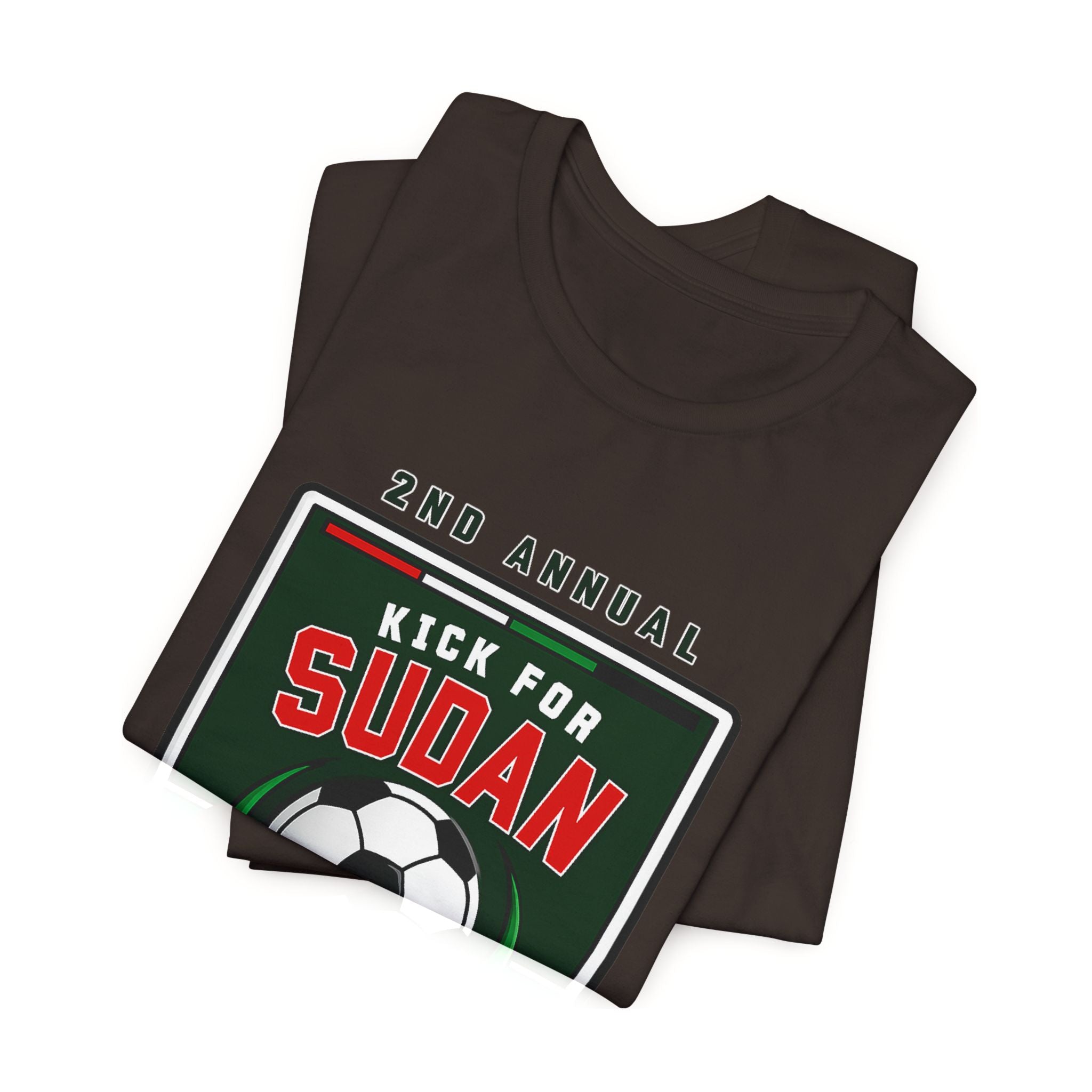 Kick 4 Sudan Victory Shield  Short Sleeve Tee