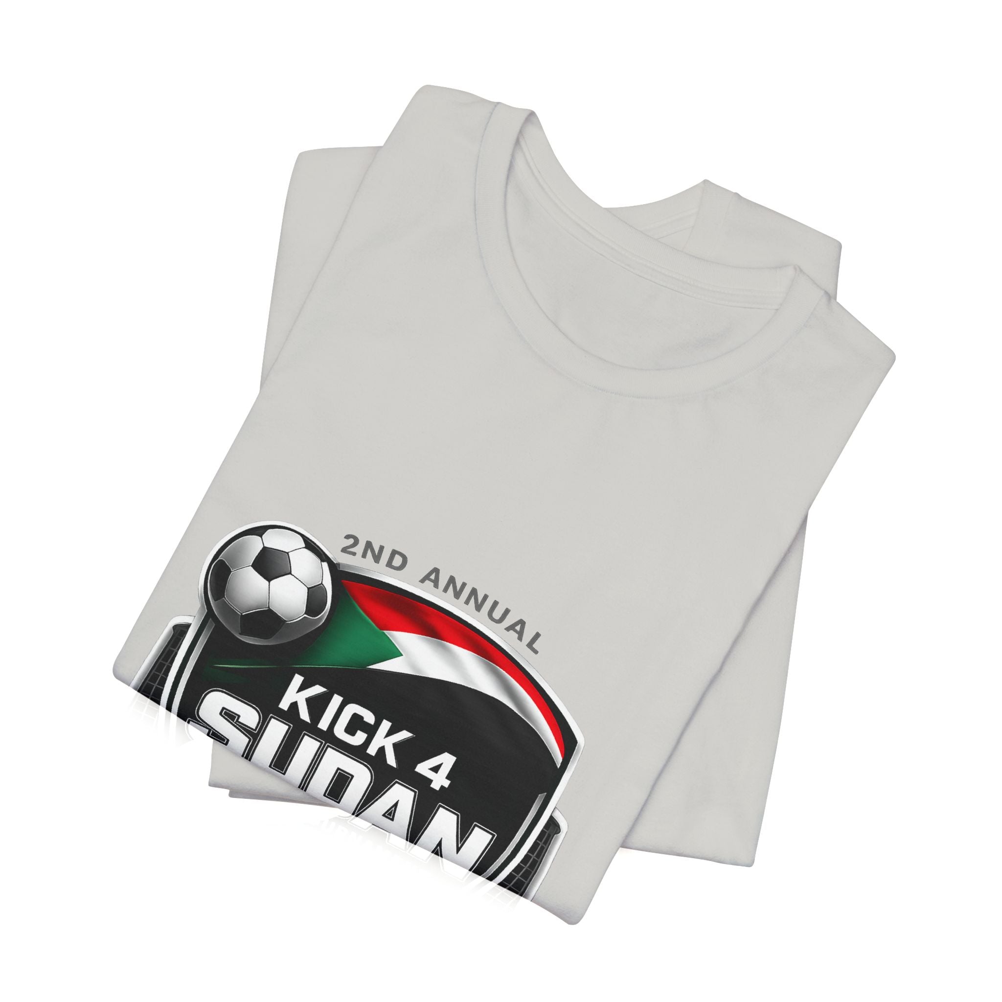 Kick 4 Sudan Unity Crest Short Sleeve Tee