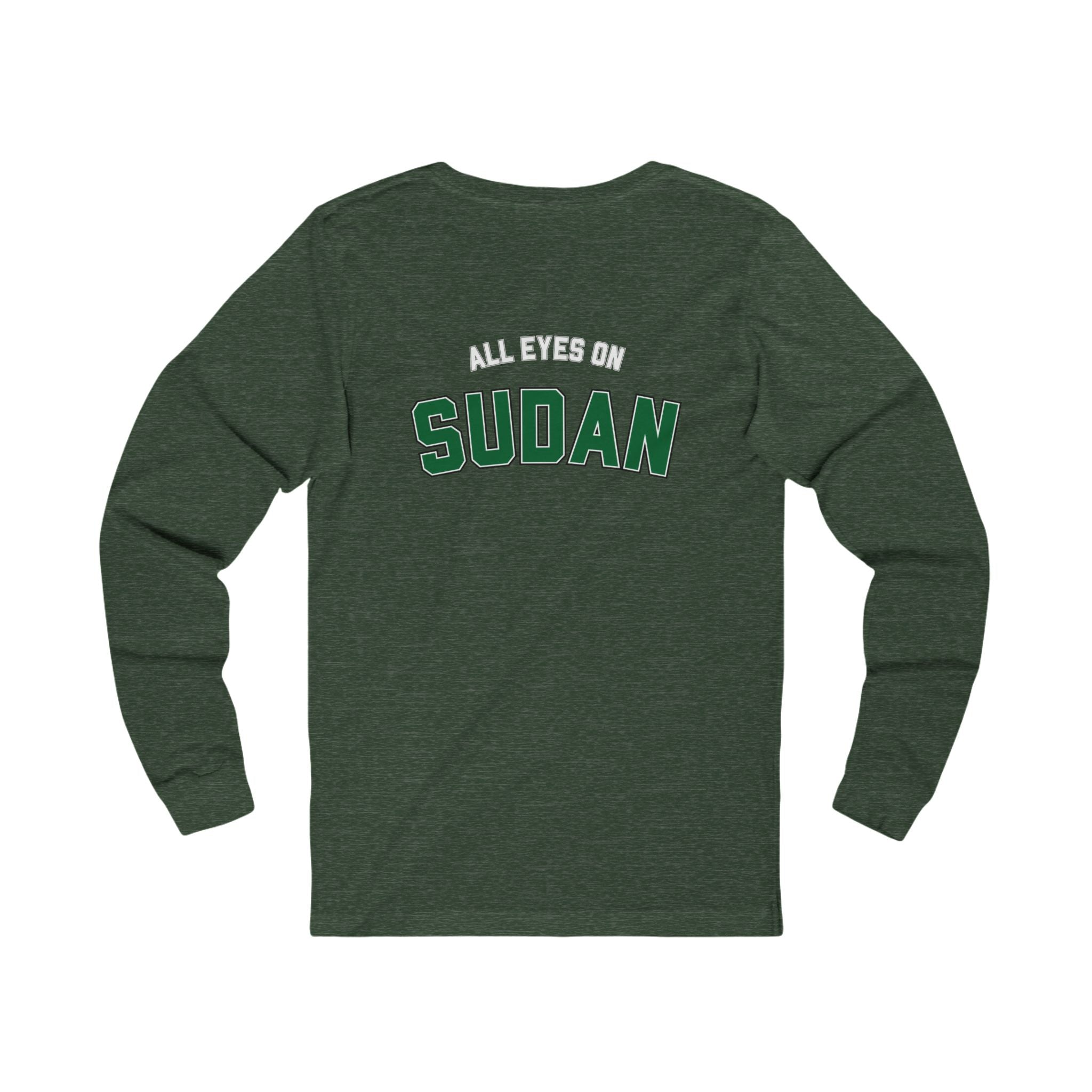 Kick 4 Sudan Victory Shield Long Sleeve Tee