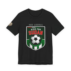 Kick 4 Sudan Victory Shield  Short Sleeve Tee