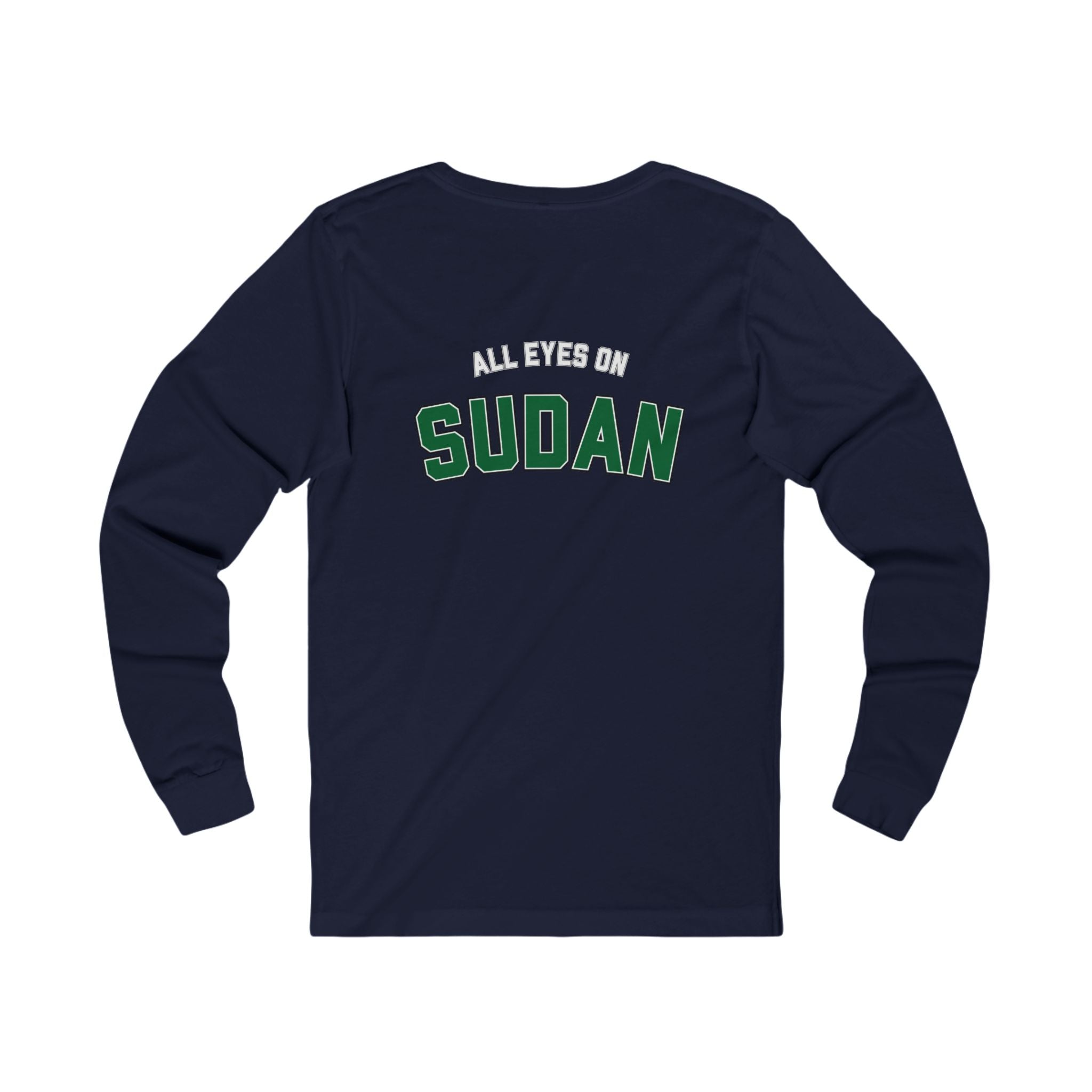 Kick 4 Sudan Victory Shield Long Sleeve Tee