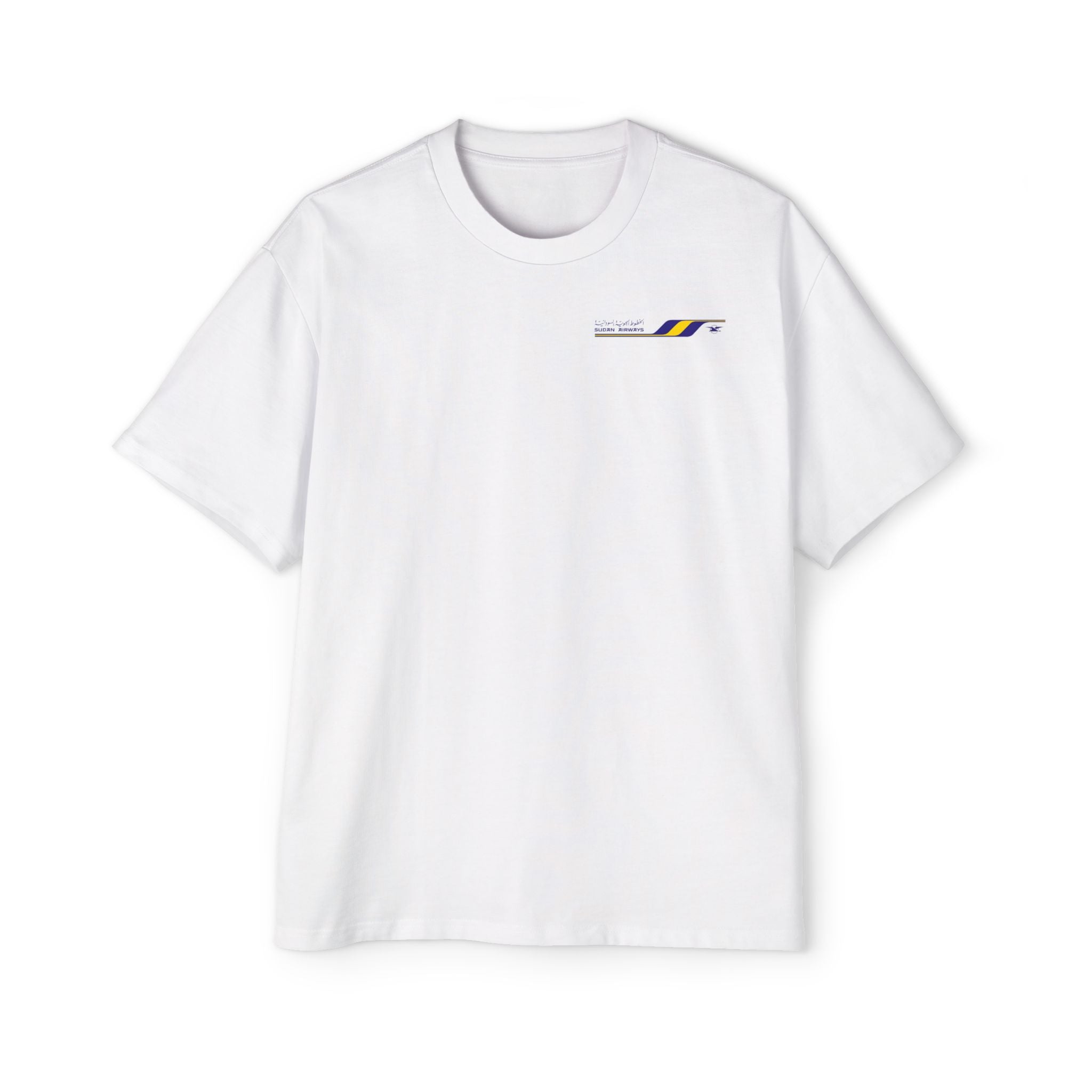 Sudan Airways Unisex Heavy Oversized Tee