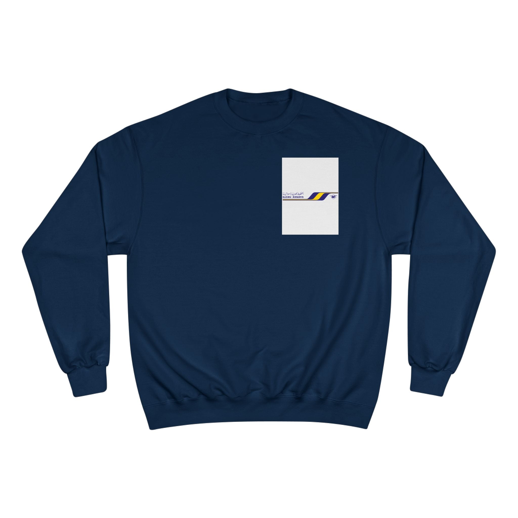 Sudan Airways Khartoum Cities Typography Champion Sweatshirt
