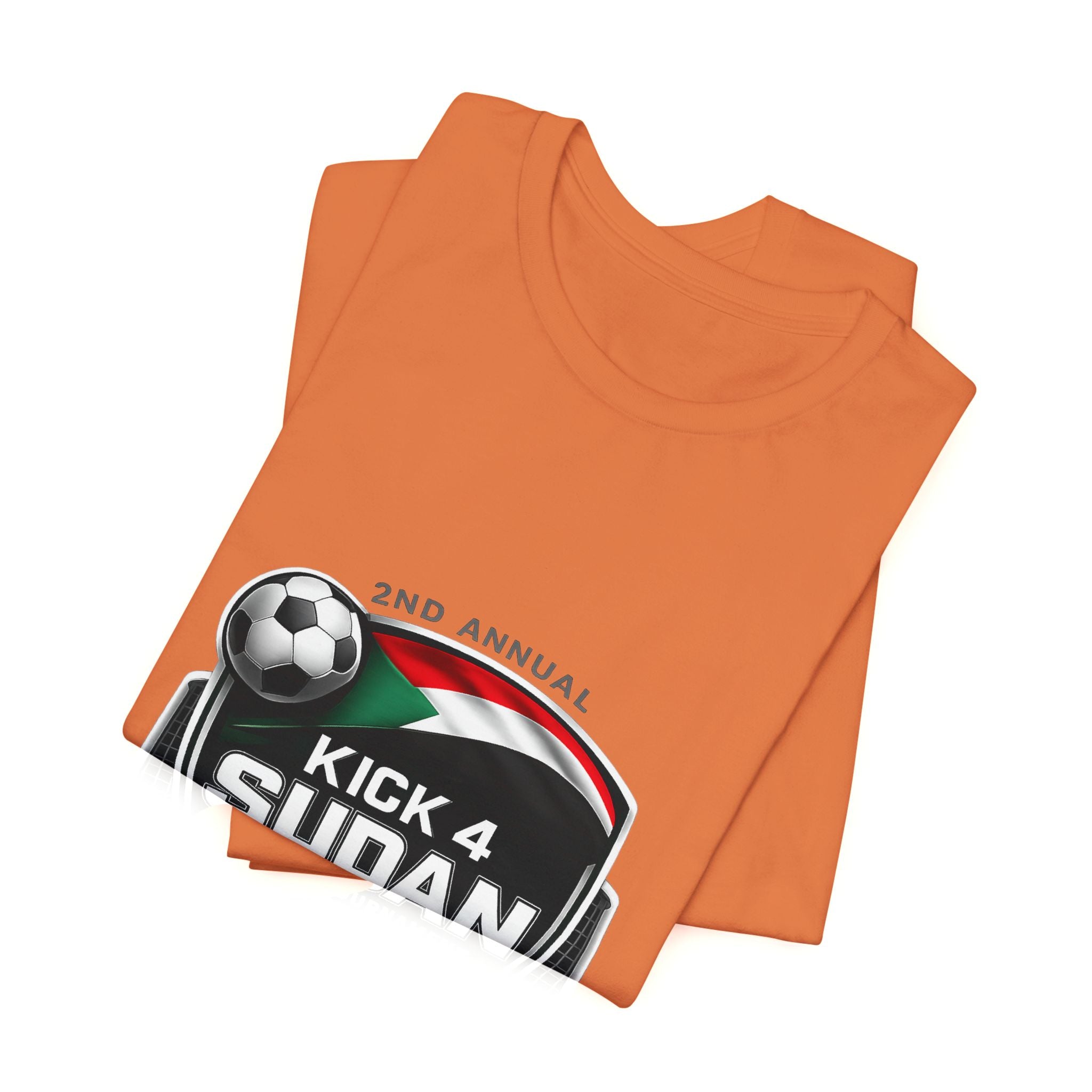 Kick 4 Sudan Unity Crest Short Sleeve Tee