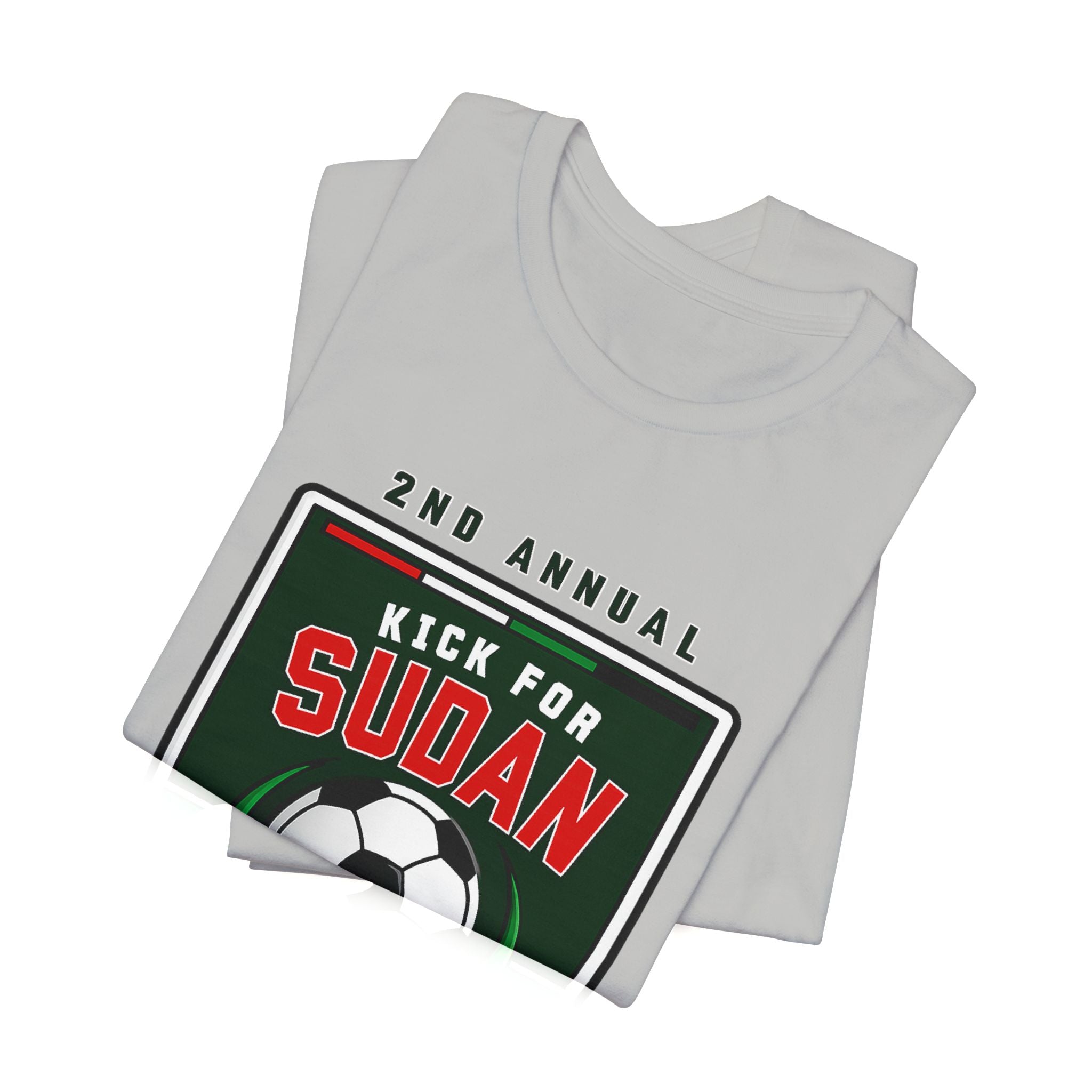 Kick 4 Sudan Victory Shield  Short Sleeve Tee
