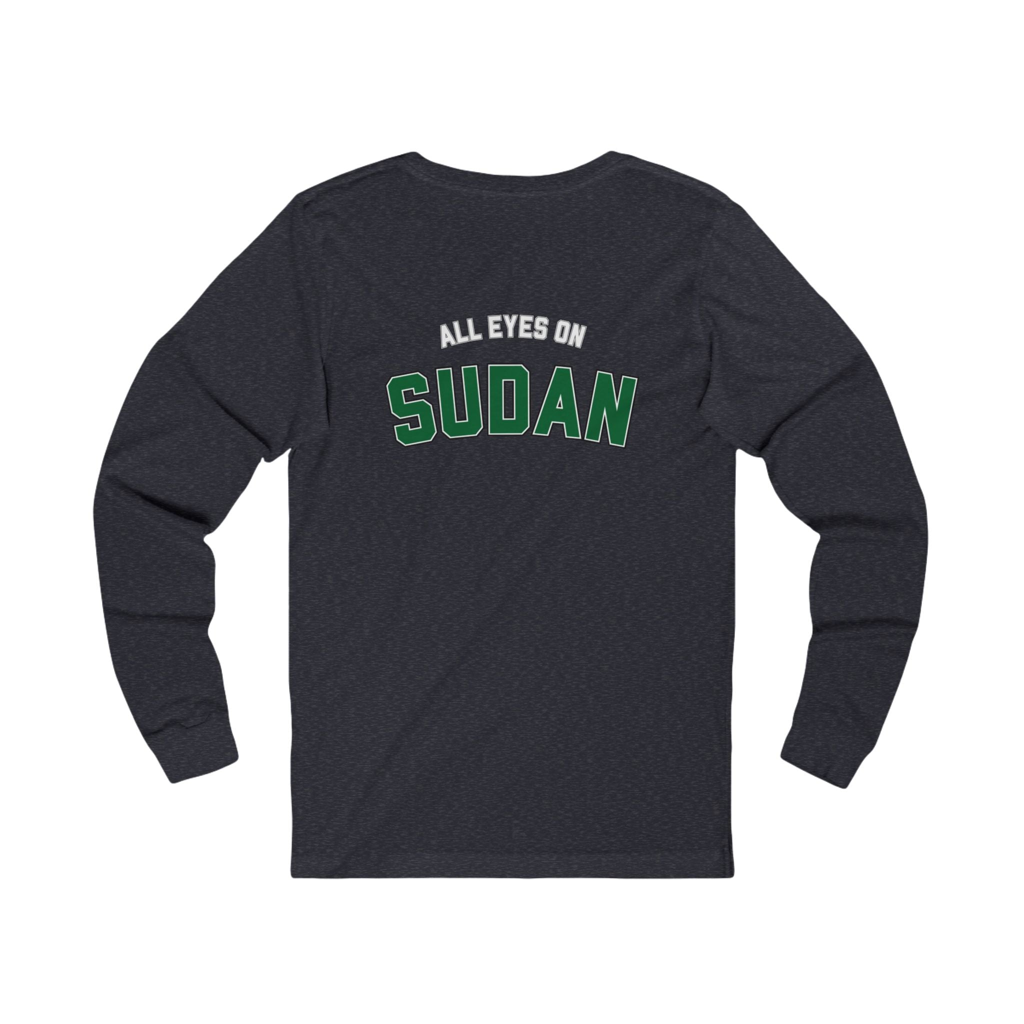 Kick 4 Sudan Victory Shield Long Sleeve Tee