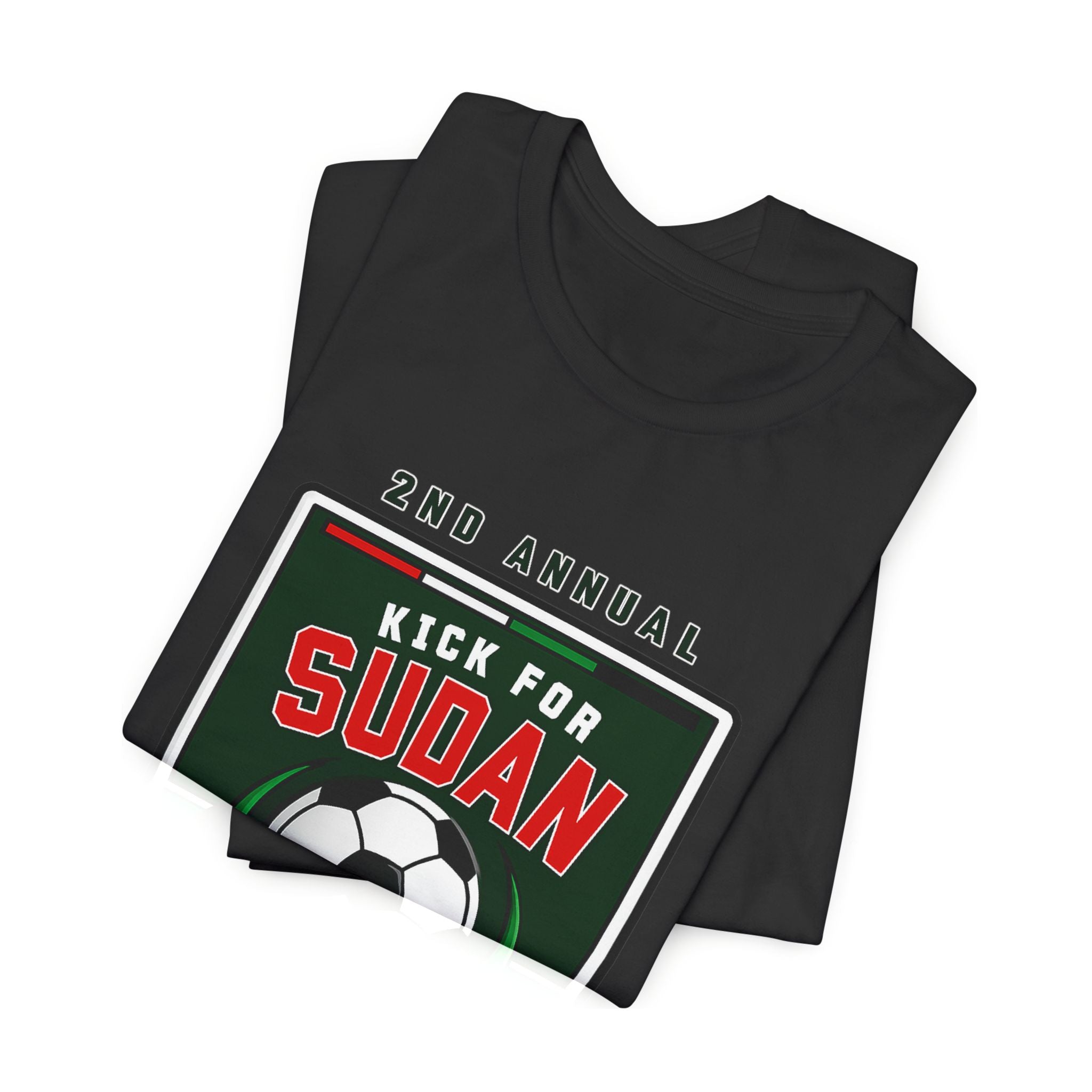 Kick 4 Sudan Victory Shield  Short Sleeve Tee